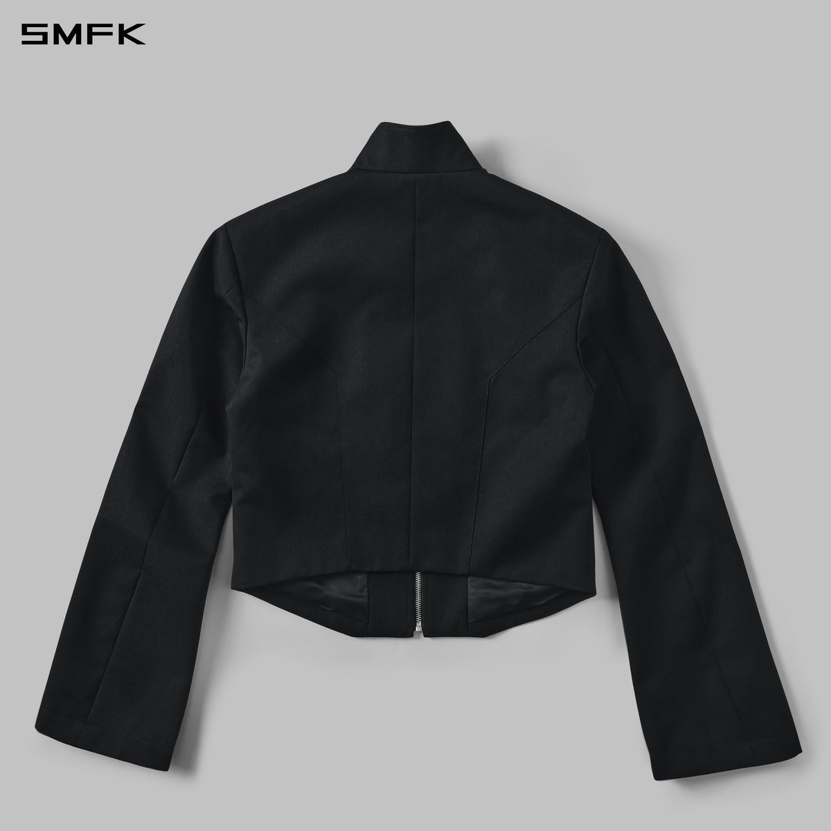 MYTH AEOLUS SYMMETRY FORMAL LAPEL JACKET/WOOL WILD BLACK