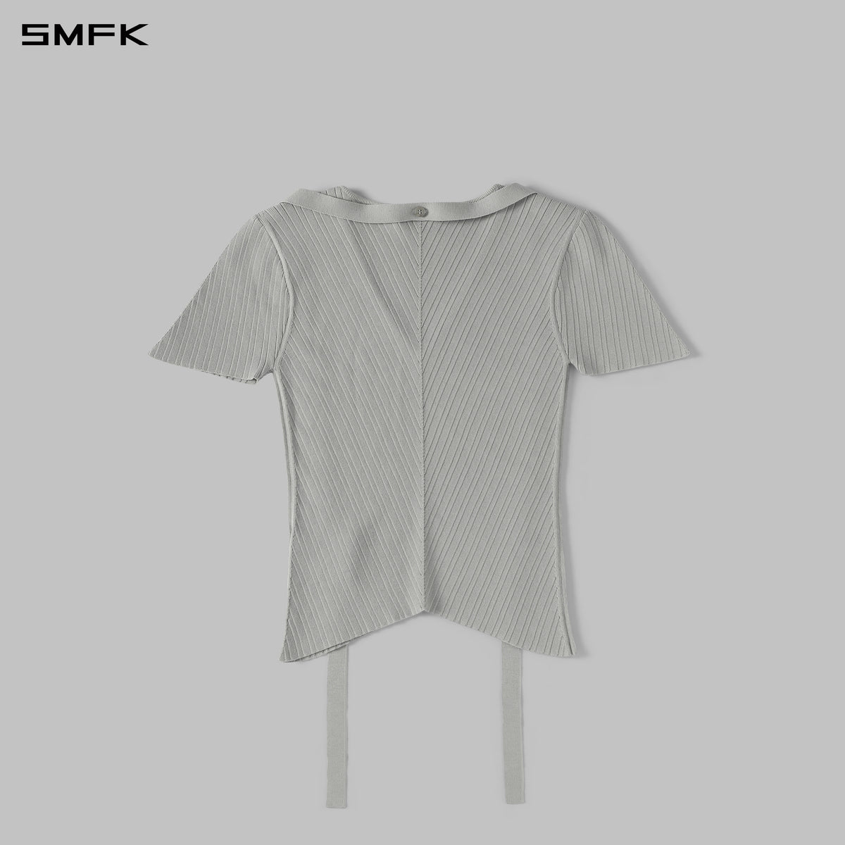 MYTH AEOLUS EVENING KNIT TEE /LENZING TENCEL+SILK+COTTON GLACIER GREY
