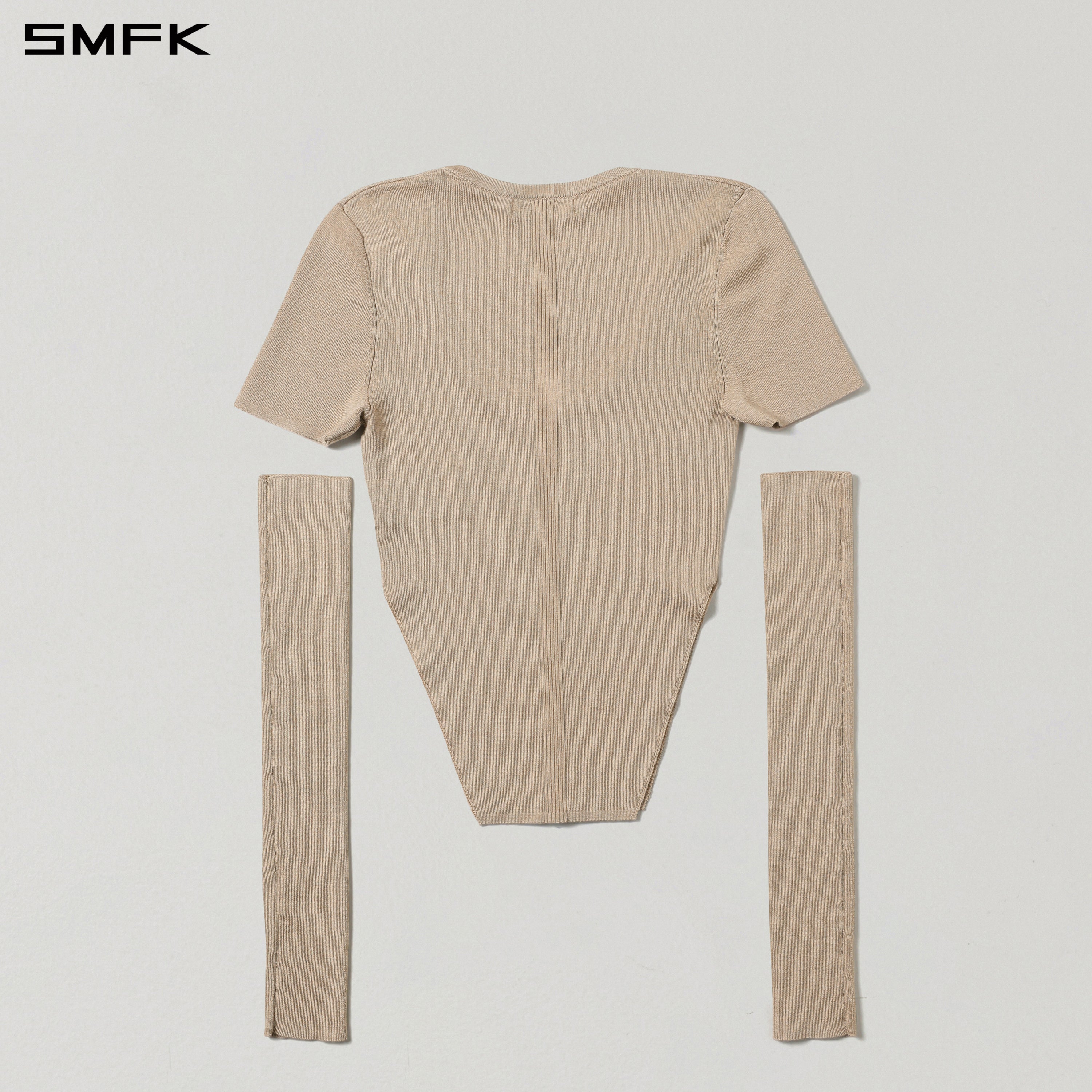 MYTH SIREN SLIM KNIT TEE/TENCEL+SILK FRESH SKIN