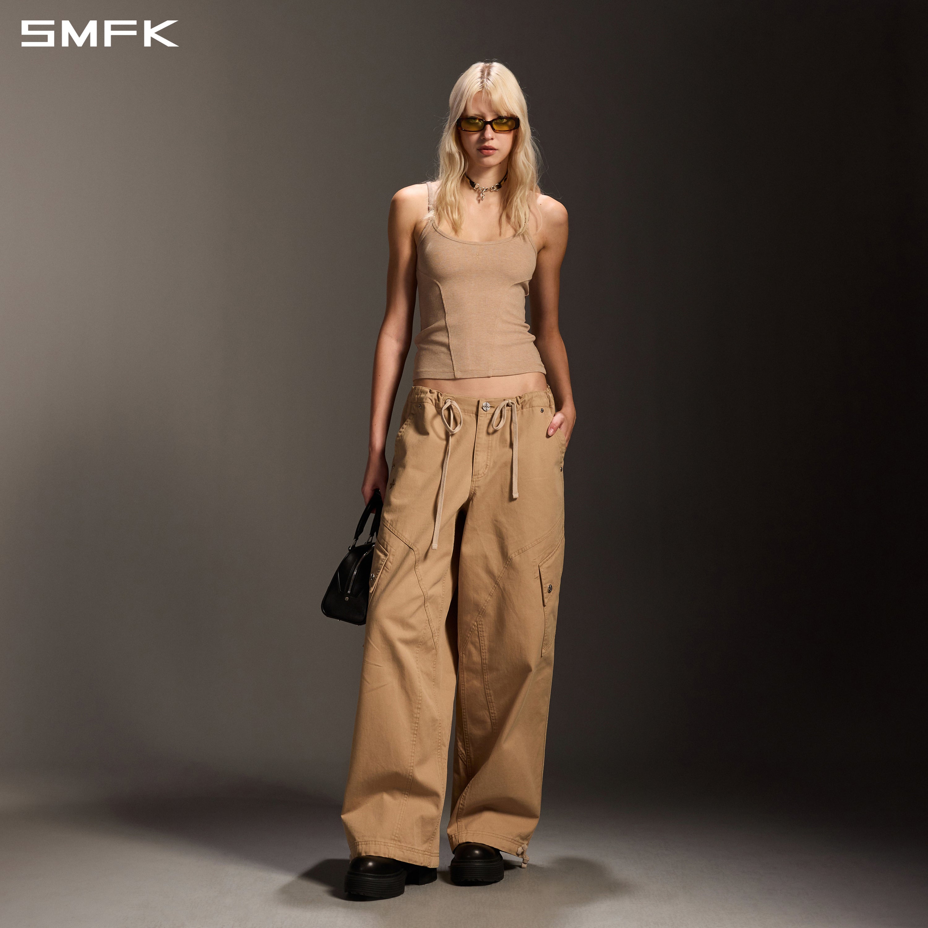 PERMANENT INFINITY SPORTS CAMISOLE/ACETATE+VISCOSE+ACRYLIC+SPANDEX+WOOL FRESH SKIN