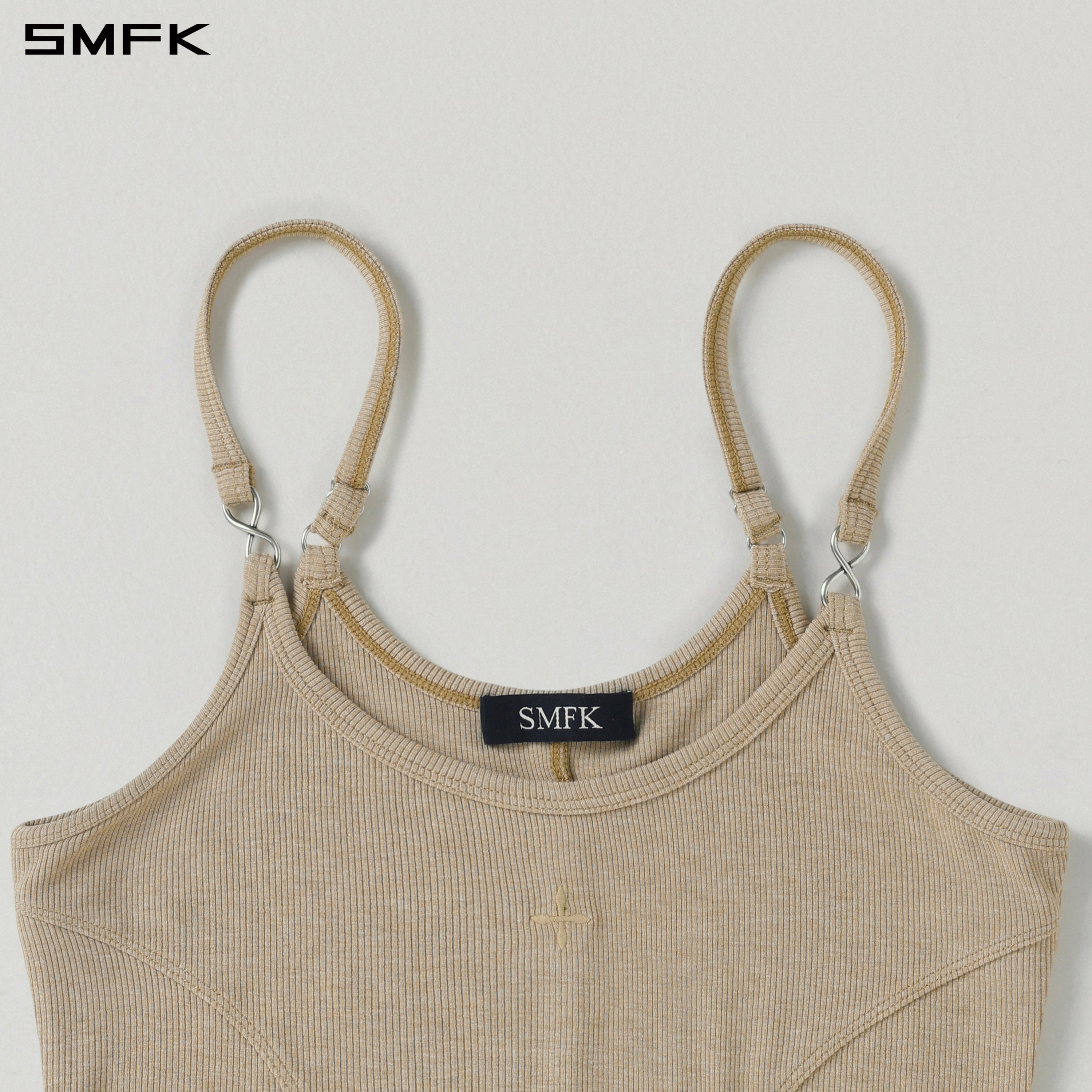 PERMANENT INFINITY SPORTS CAMISOLE/ACETATE+VISCOSE+ACRYLIC+SPANDEX+WOOL FRESH SKIN