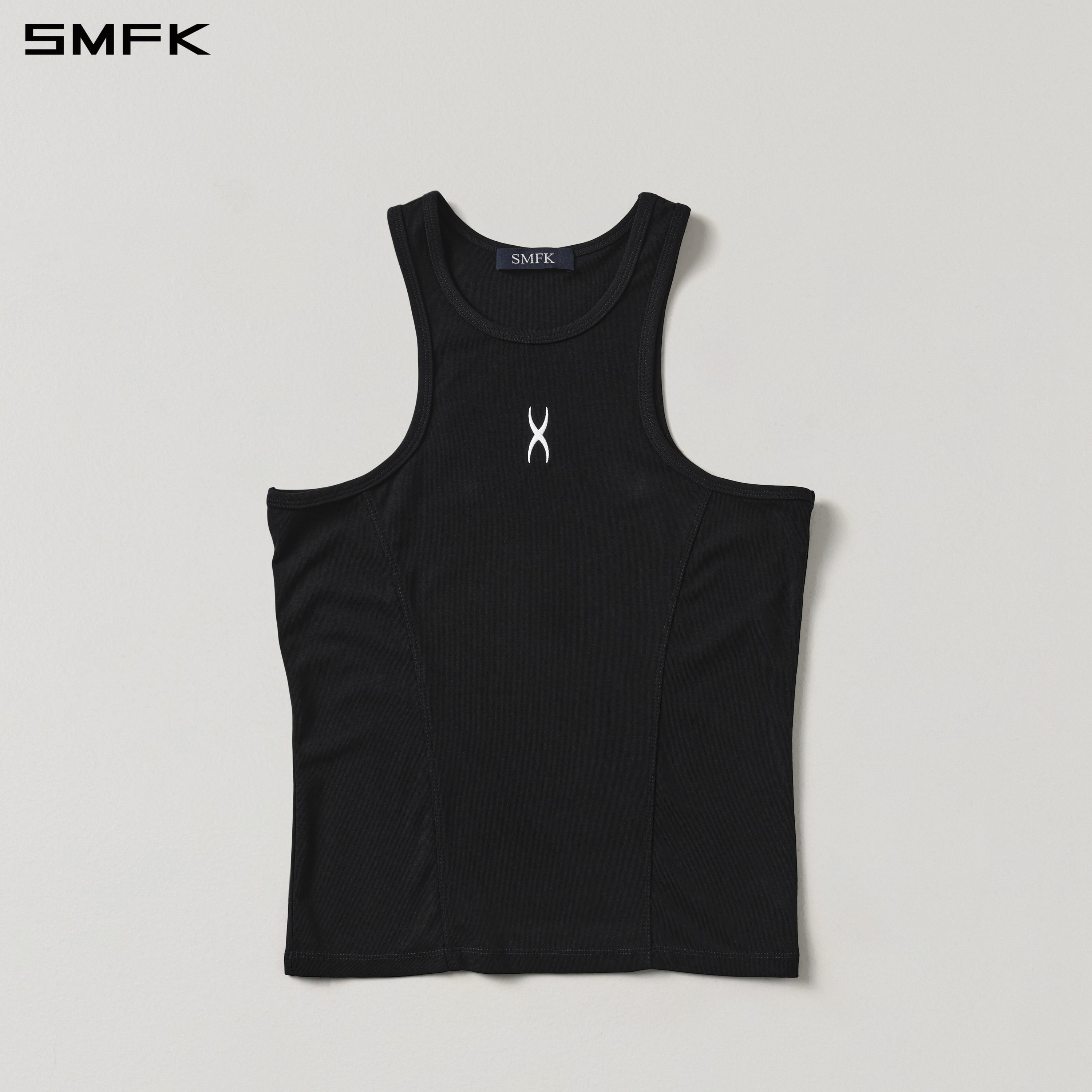 PERMANENT DNA SPORTS TANK/ACETATE+LENZING MODAL WILD BLACK