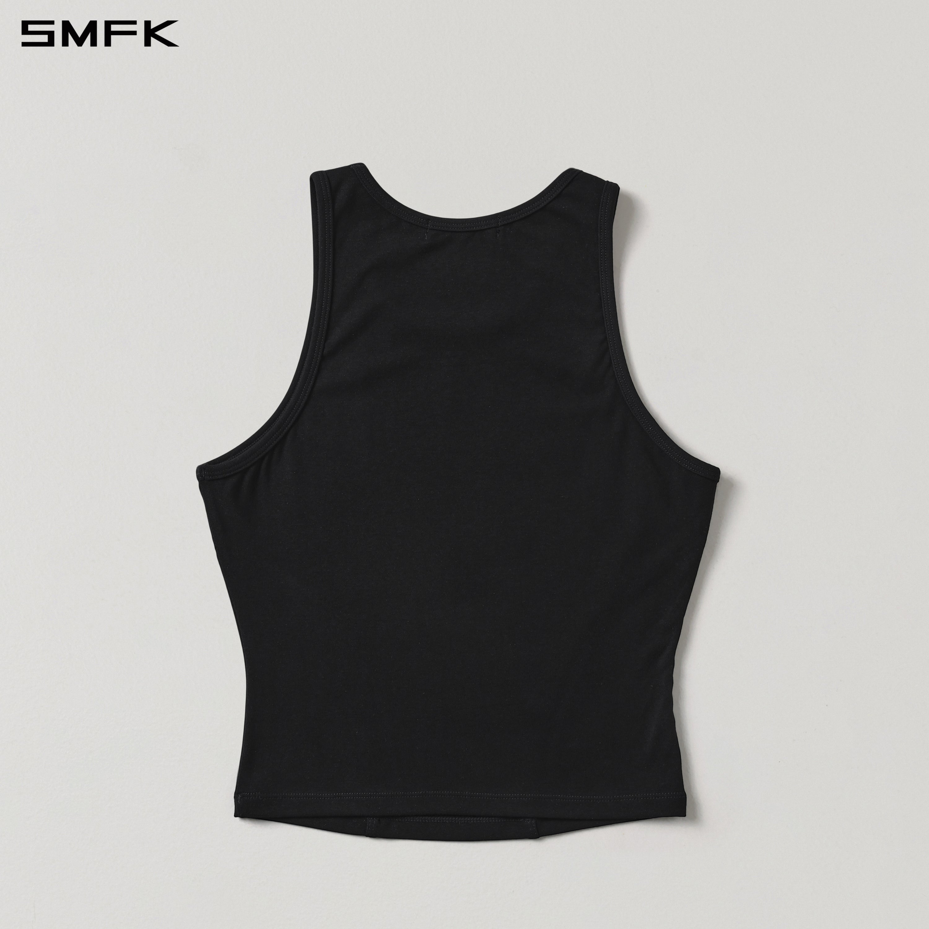 MYTH SEER SLIM SPORTS TANK/ACETATE+LENZING MODAL WILD BLACK