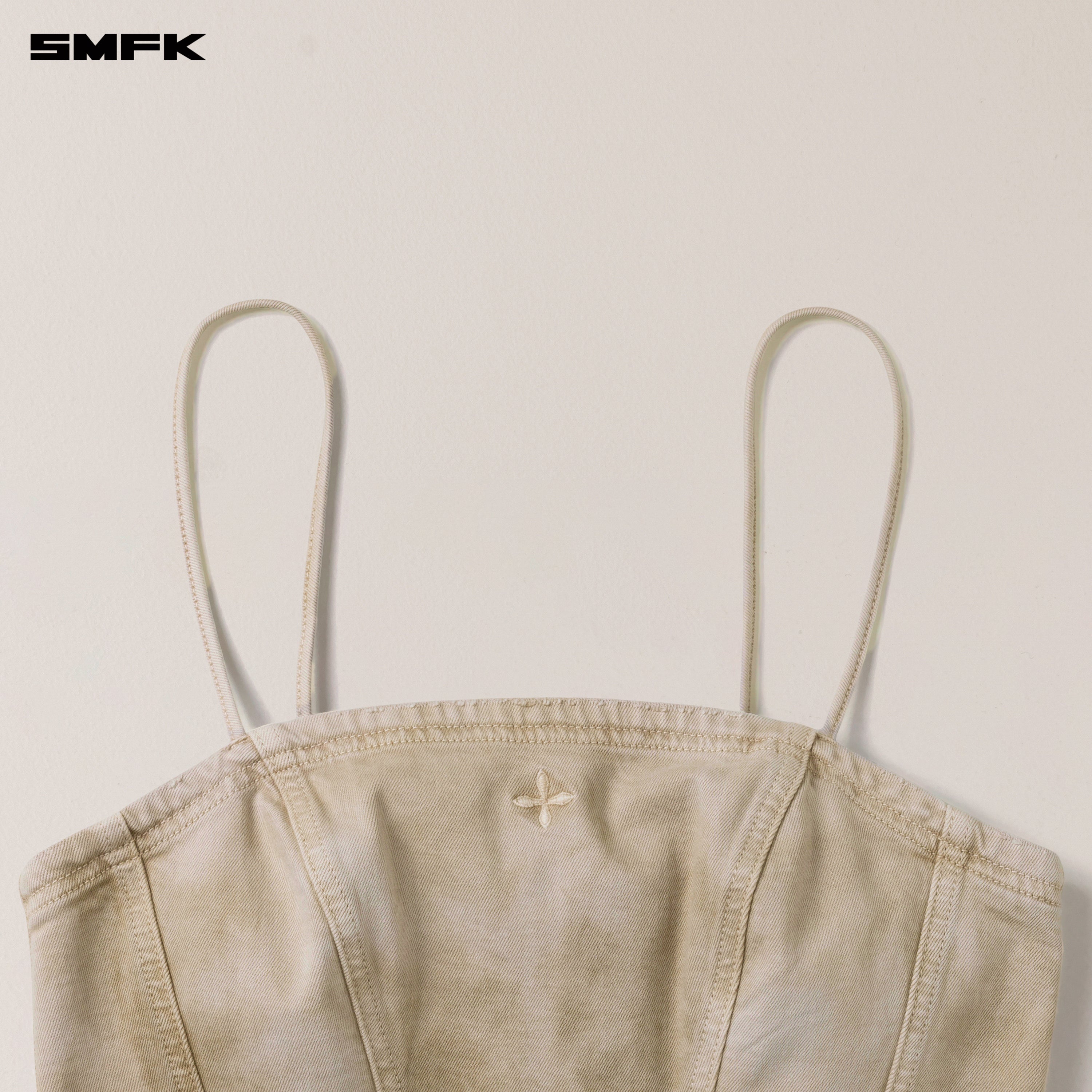 RAGE WILD DENIM CAMISOLE WILD BROWN