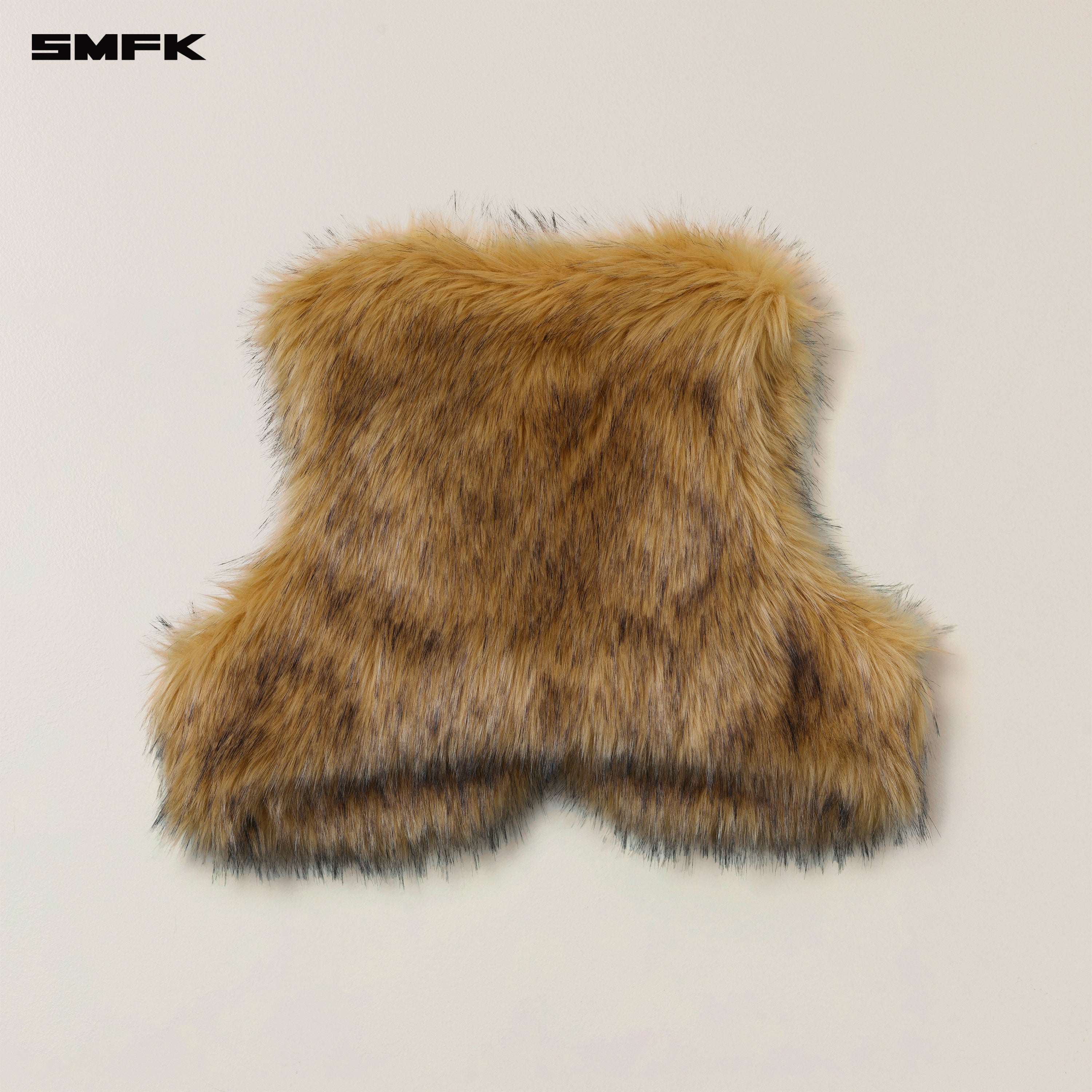 COMPASS GRASSLAND WOOLLY SHORT TANK WILD BROWN