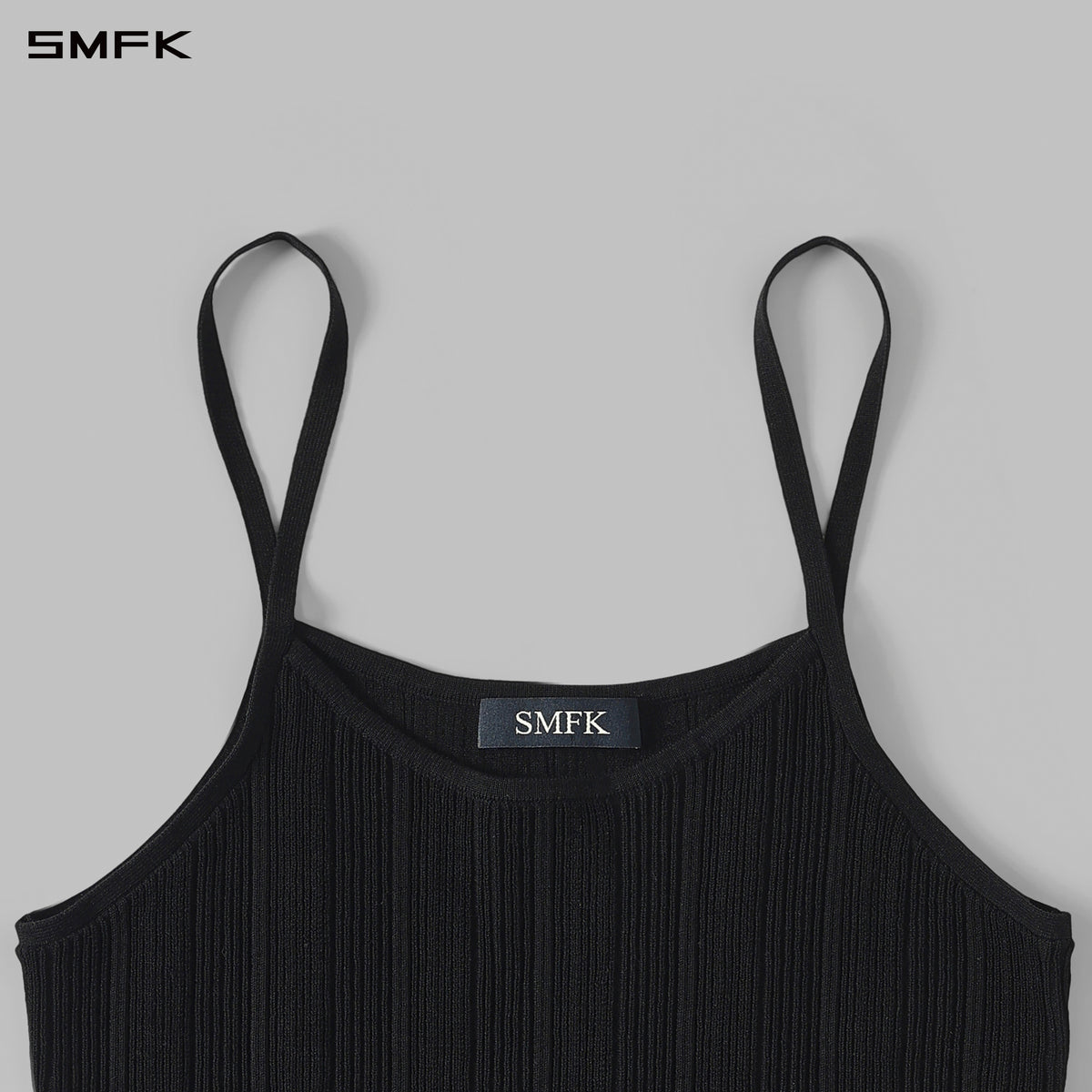 MYTH SIREN CRUISE KNIT CAMISOLE SUIT/LENZING TENCEL+SILK+COTTON WILD BLACK