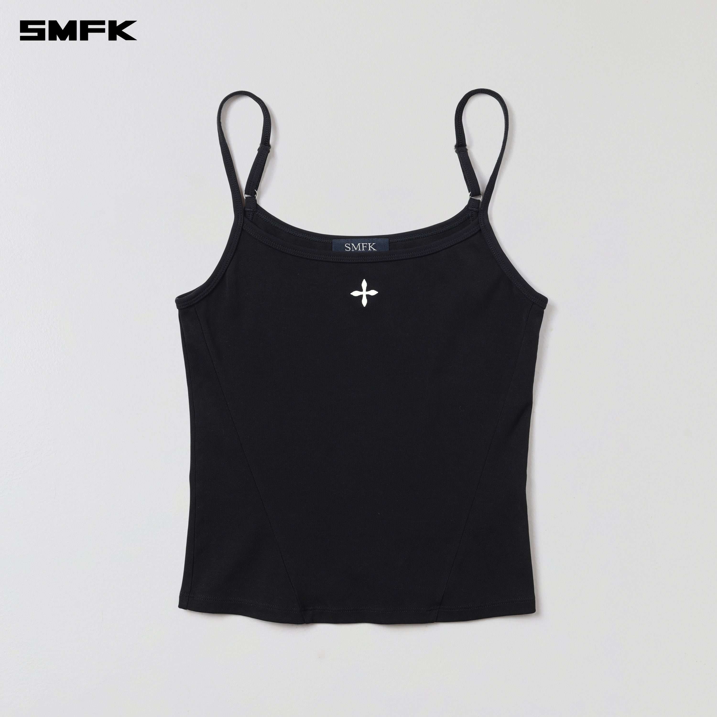 VINTAGE ROVE FADE CAMISOLE/COTTON GARMENT DYE WILD BLACK