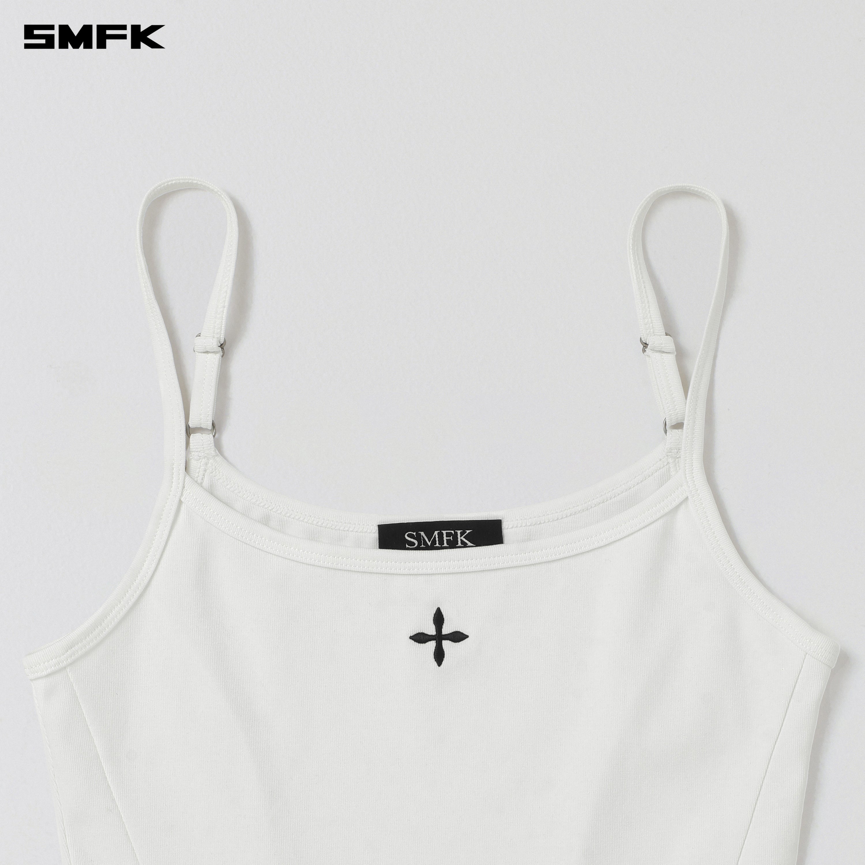 VINTAGE ROVE FADE CAMISOLE/COTTON GARMENT DYE CLOUD WHITE