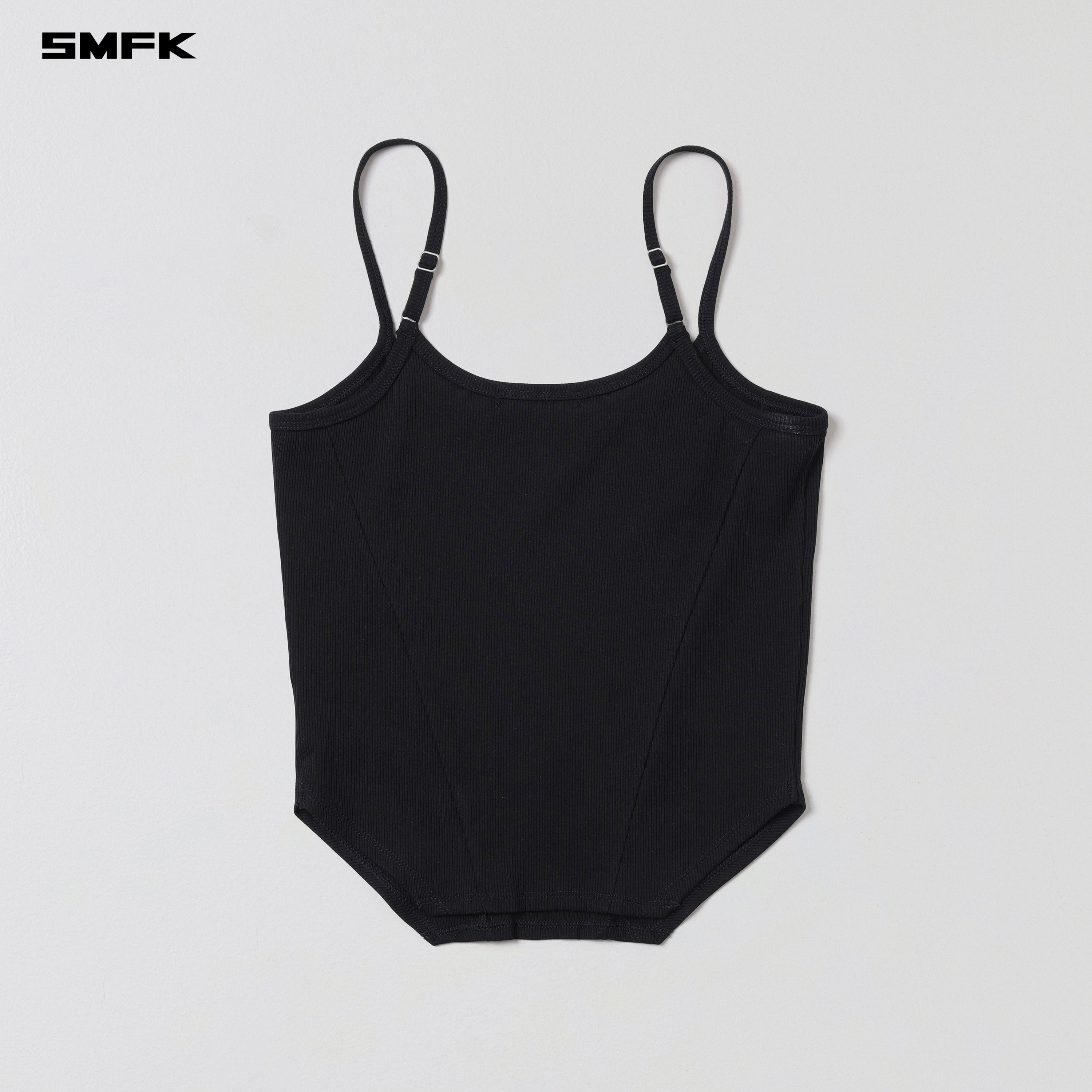 VINTAGE ROVE SILK CAMISOLE/SILK&COTTON WILD BLACK