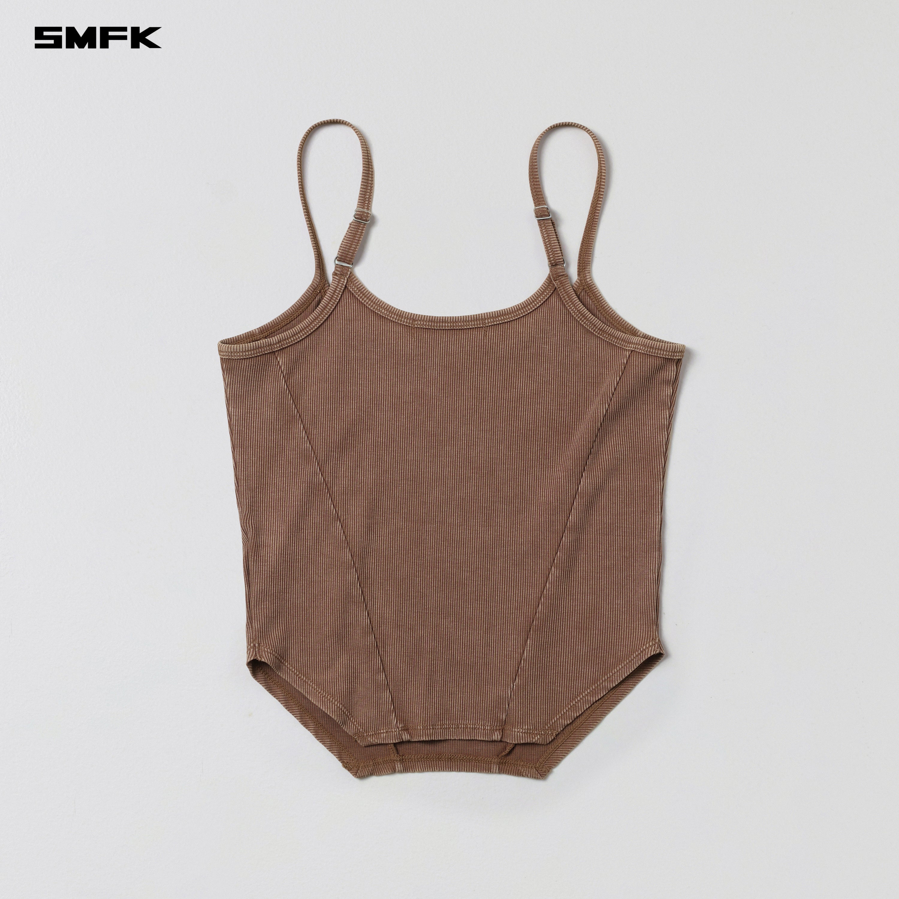 VINTAGE ROVE SILK CAMISOLE/SILK&COTTON VANISH BROWN
