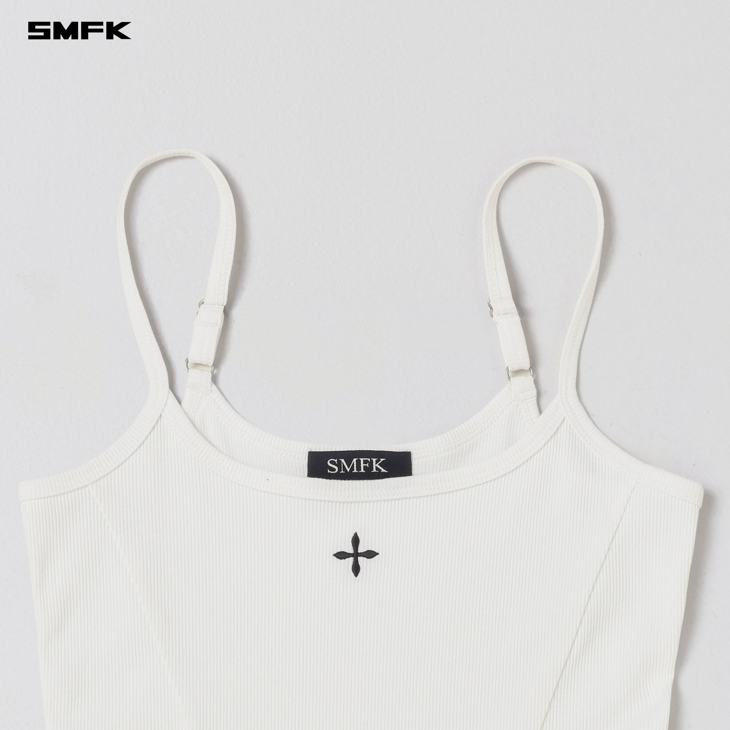 VINTAGE ROVE SILK CAMISOLE/SILK&COTTON CLOUD WHITE