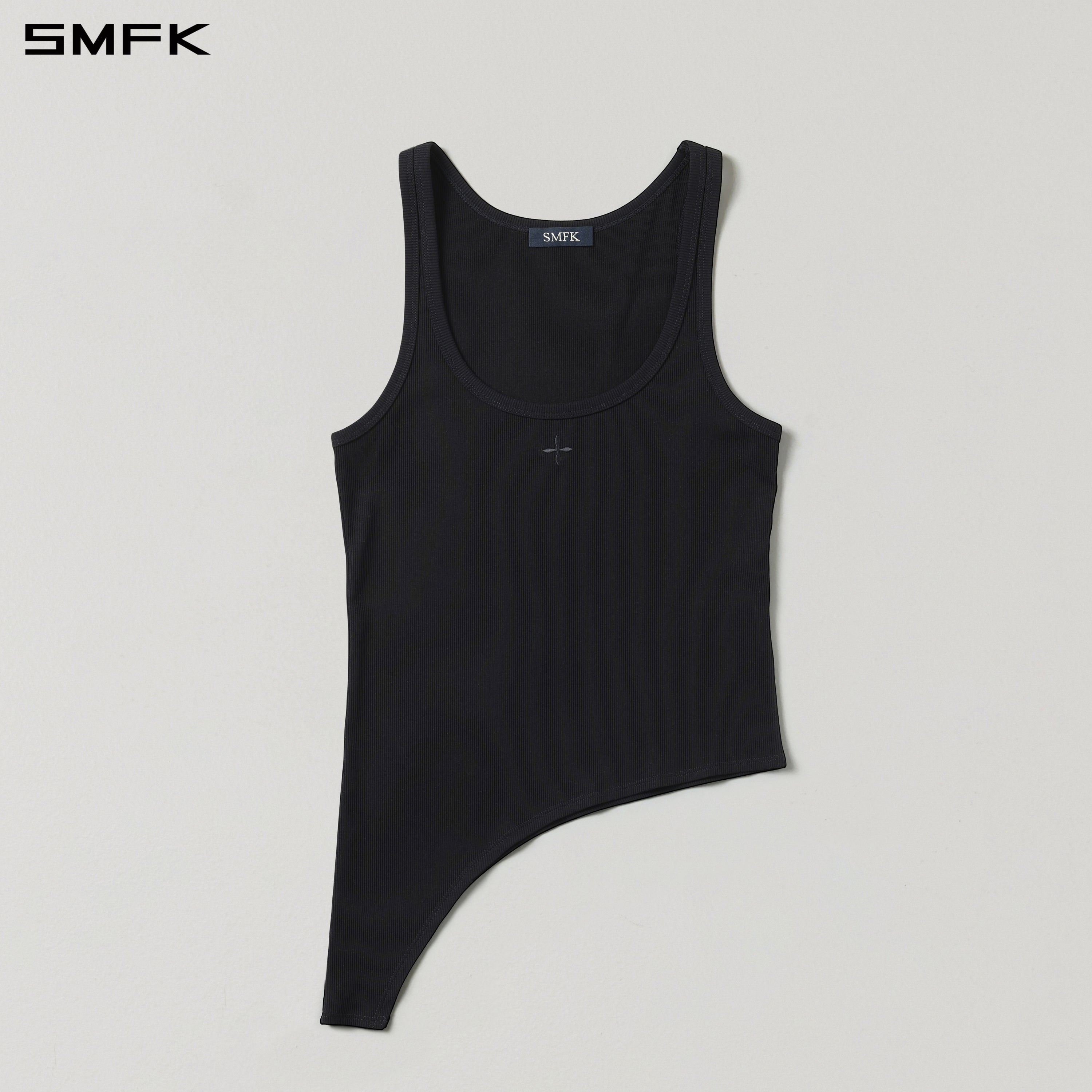 VINTAGE NOMADIC GALE SILK TANK/SILK COTTON WILD BLACK