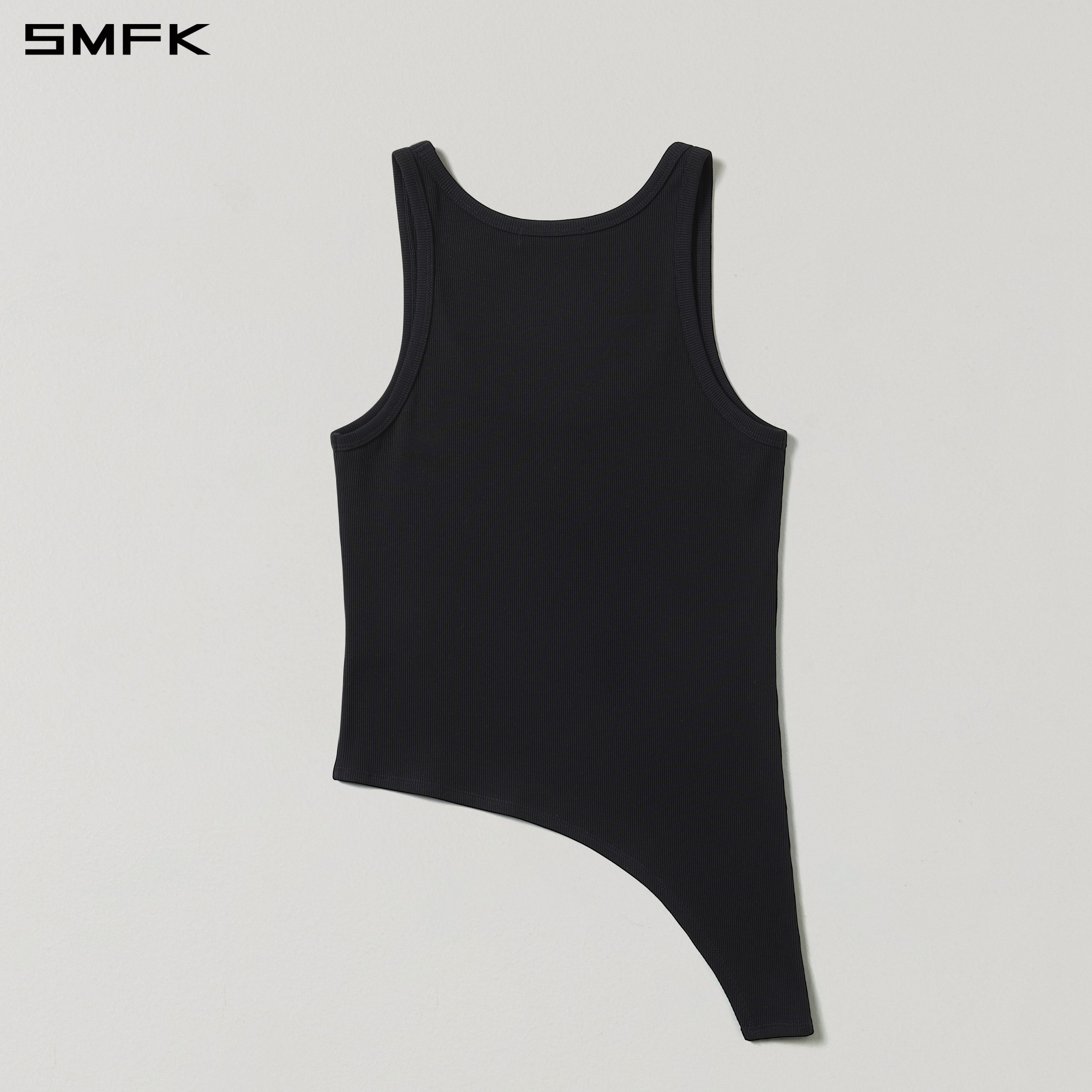 VINTAGE NOMADIC GALE SILK TANK/SILK COTTON WILD BLACK