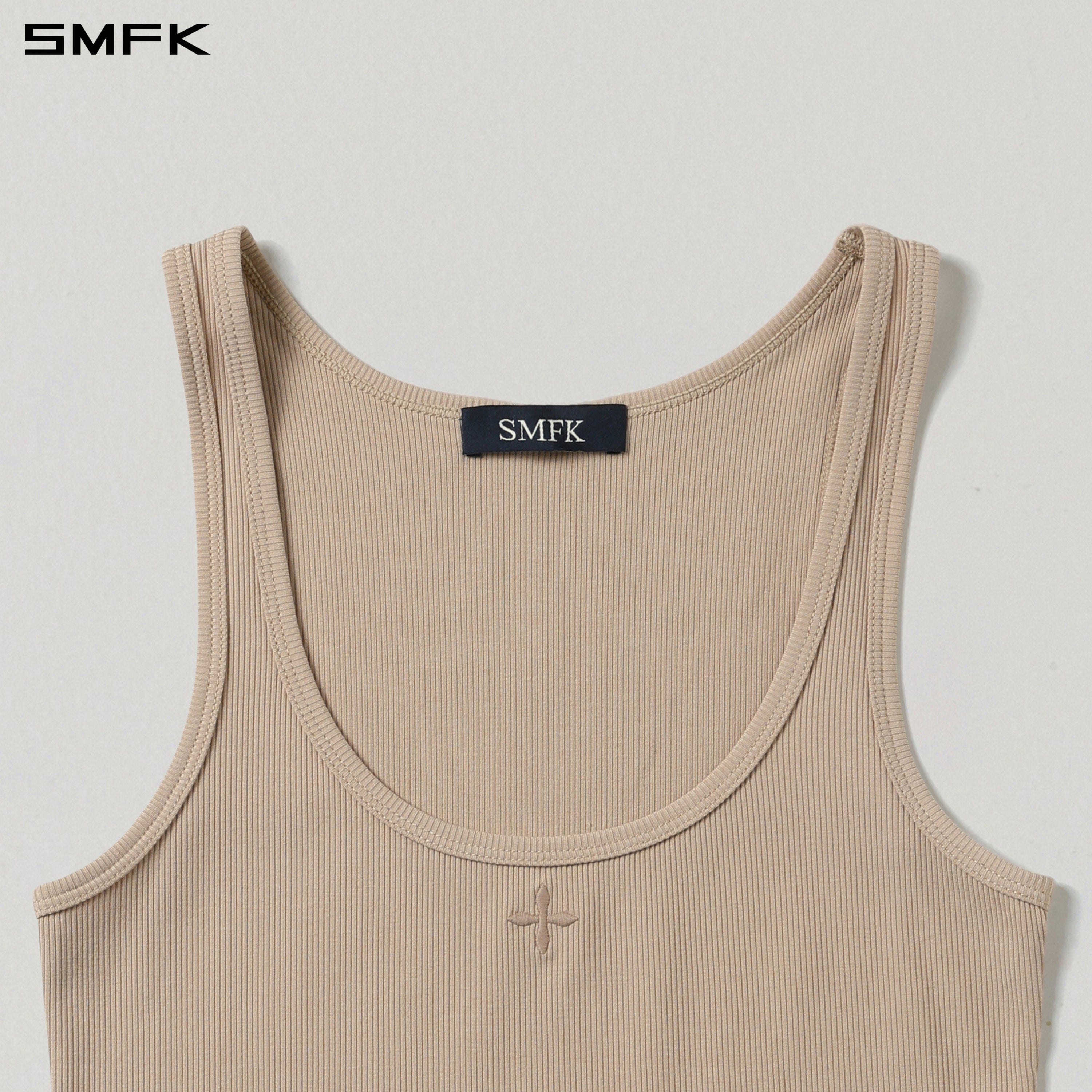 VINTAGE NOMADIC GALE SILK TANK/SILK COTTON FRESH SKIN