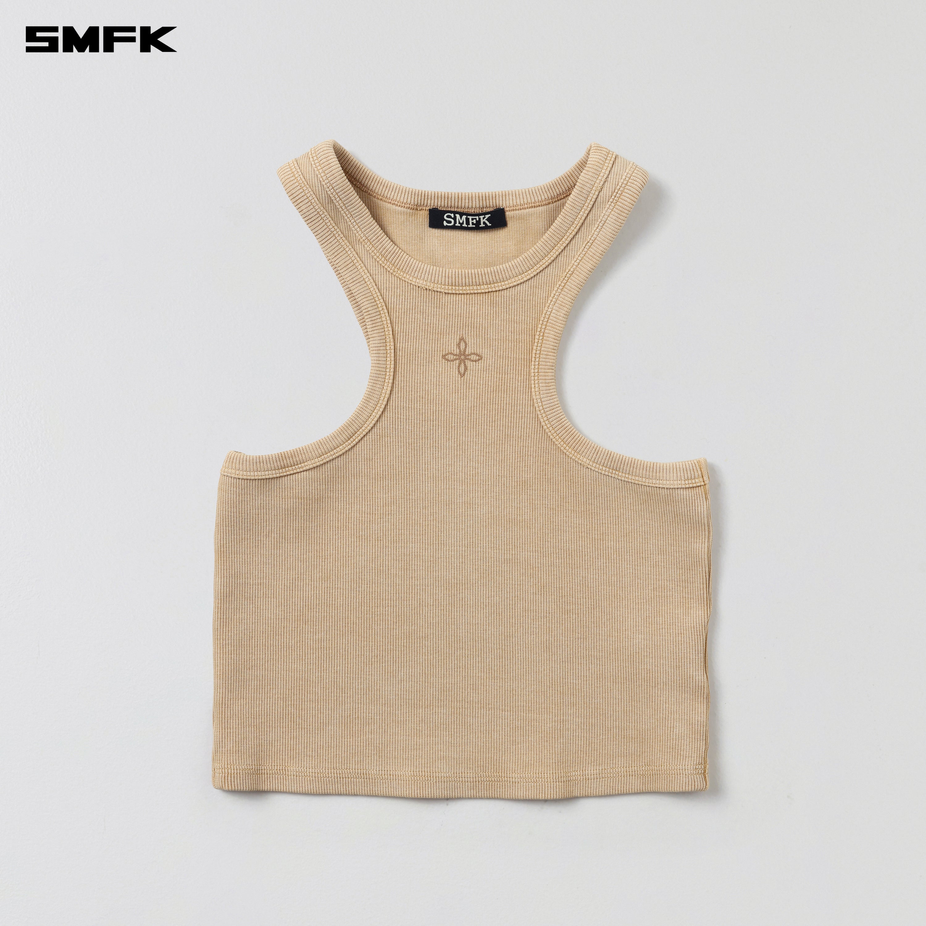 VINTAGE STORM FADE GYM TANK/FADE DYE VANISH SAND
