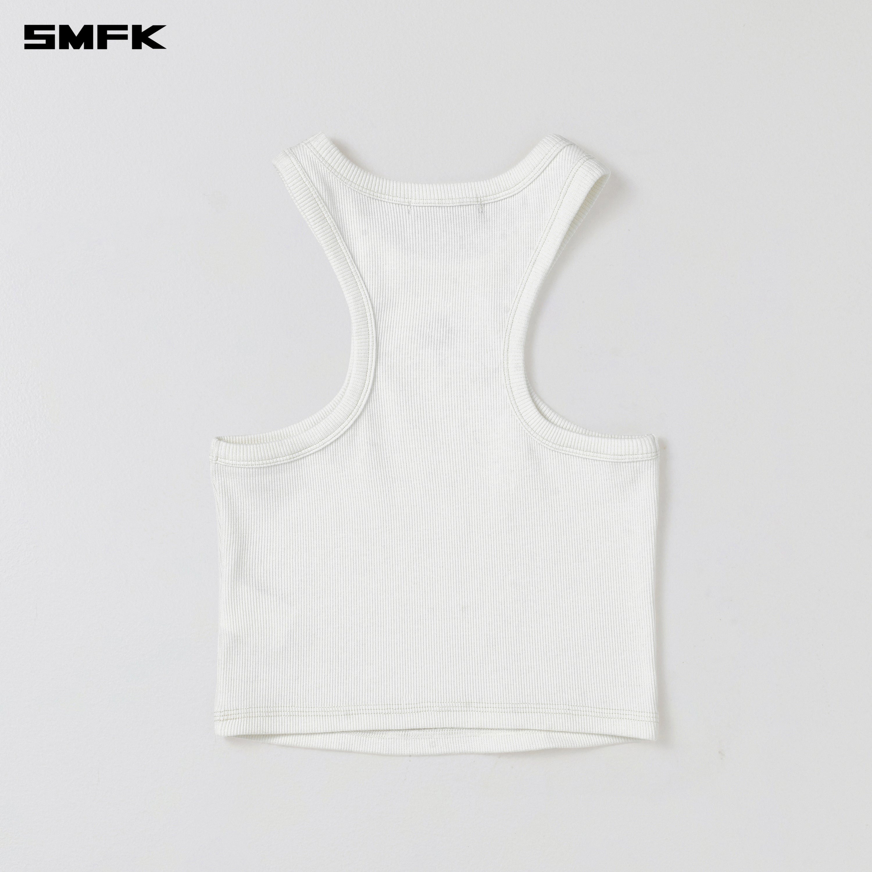 VINTAGE STORM FADE GYM TANK SNOW MOUNTAIN WHITE