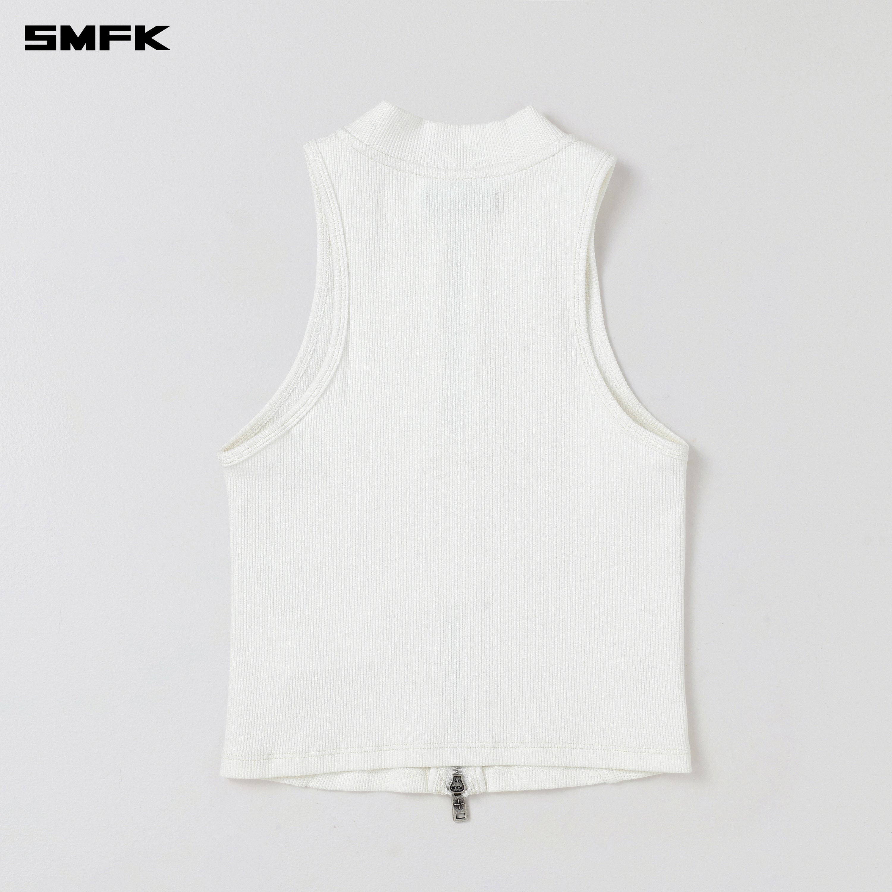 VINTAGE HIGH-NECK KILLER TANK SNOW MOUNTAIN WHITE