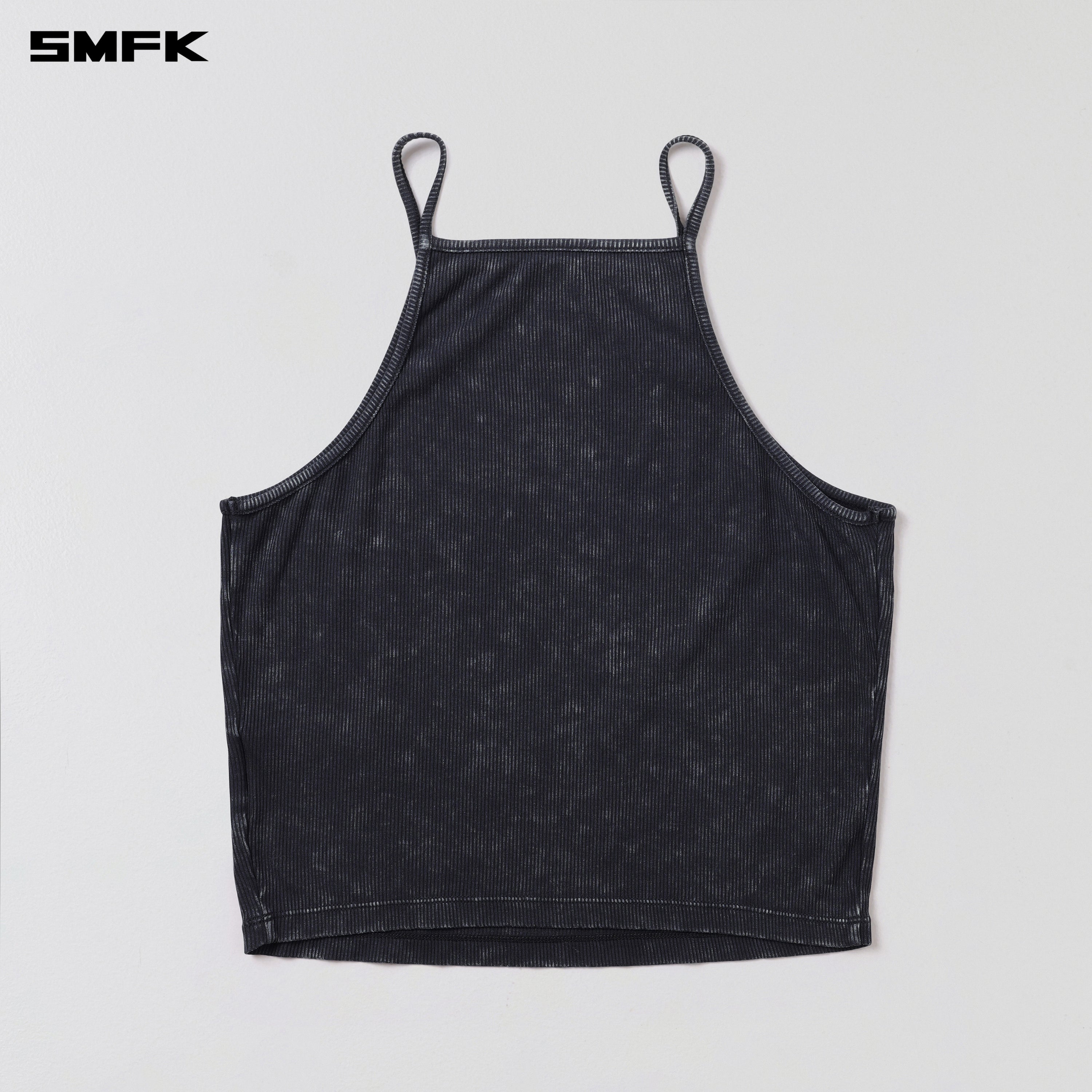 VINTAGE STORM FADE FLAT CAMISOLE/FADE DYE VANISH BLACK