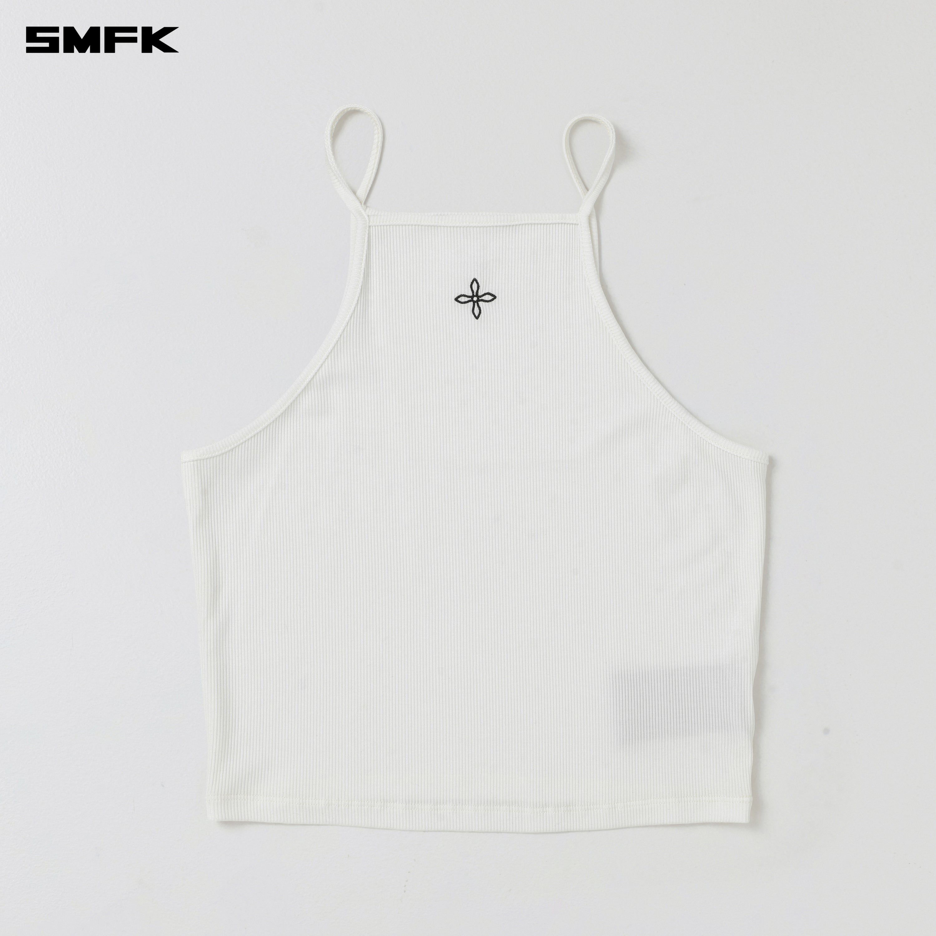 VINTAGE  STORM FADE FLAT CAMISOLE/FADE DYE SNOW MOUNTAIN WHITE