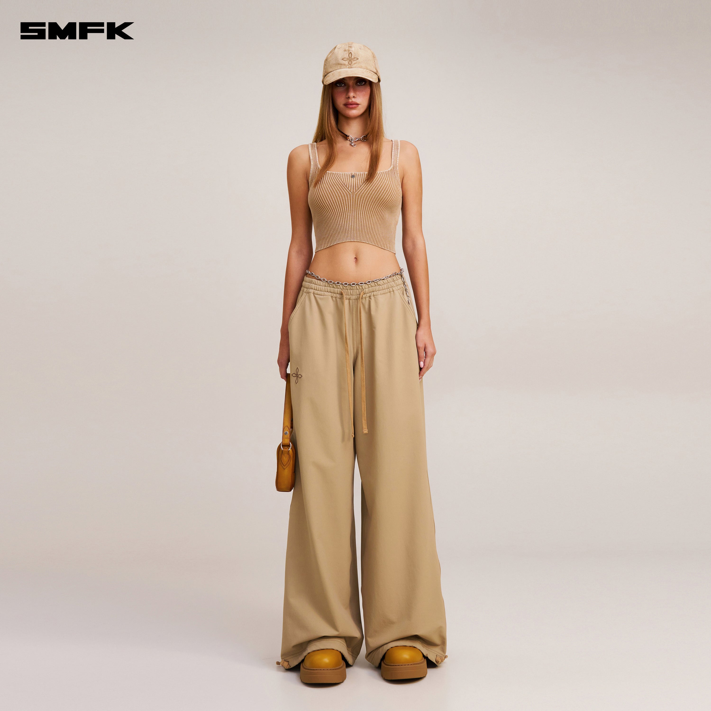 VINTAGE-SAVAGE KNIT TANK/STONE WASH VANISH SAND