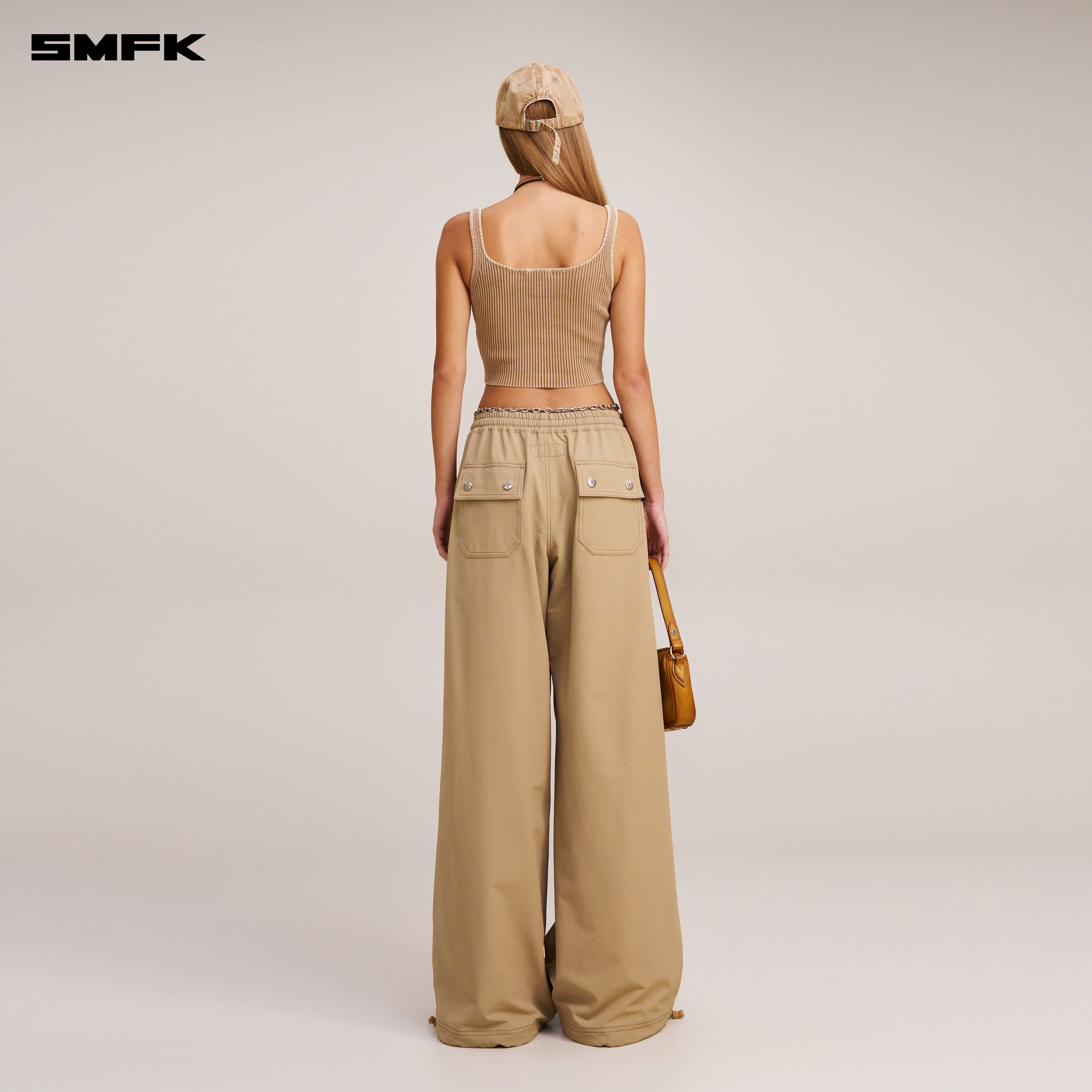 VINTAGE-SAVAGE KNIT TANK/STONE WASH VANISH SAND