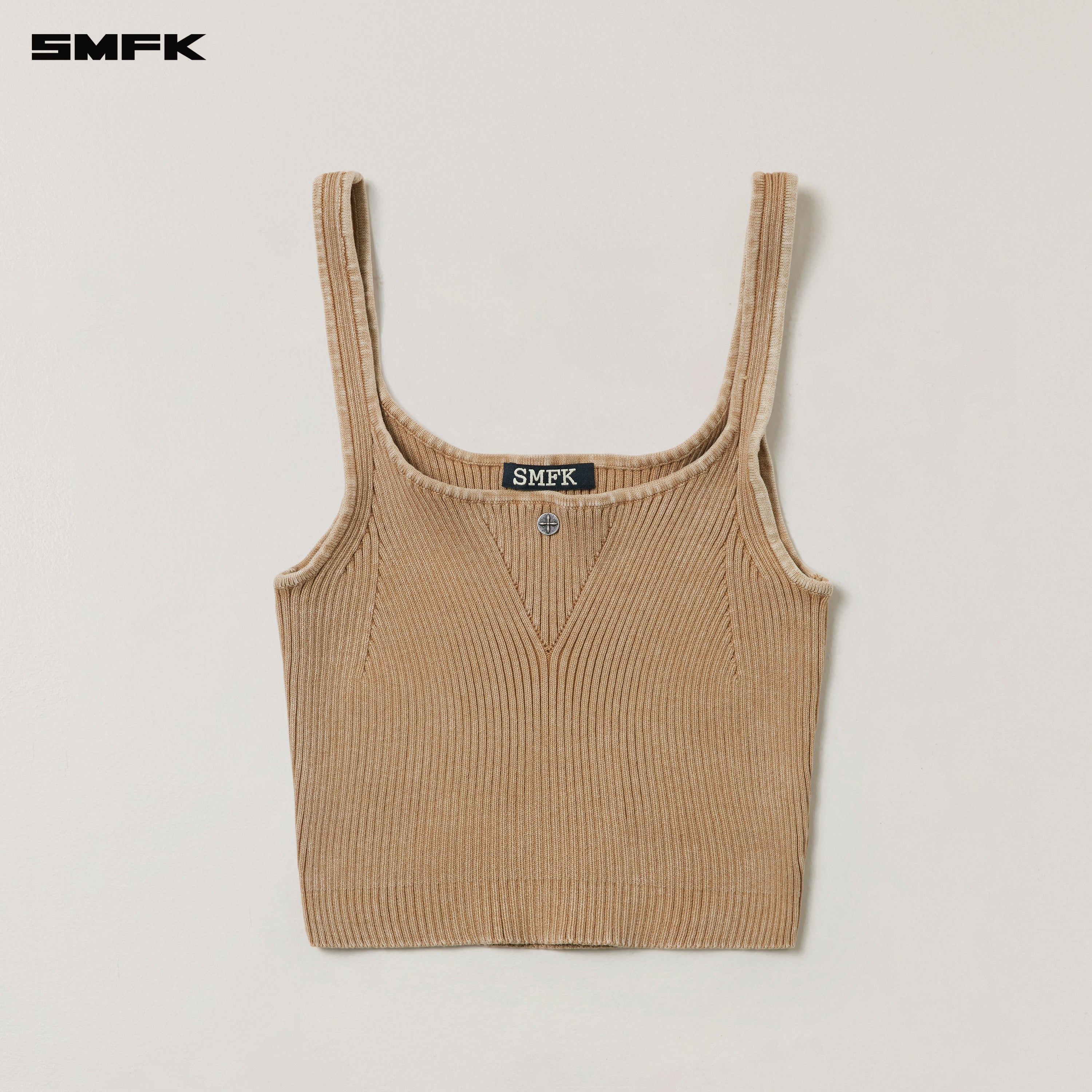 VINTAGE-SAVAGE KNIT TANK/STONE WASH VANISH SAND