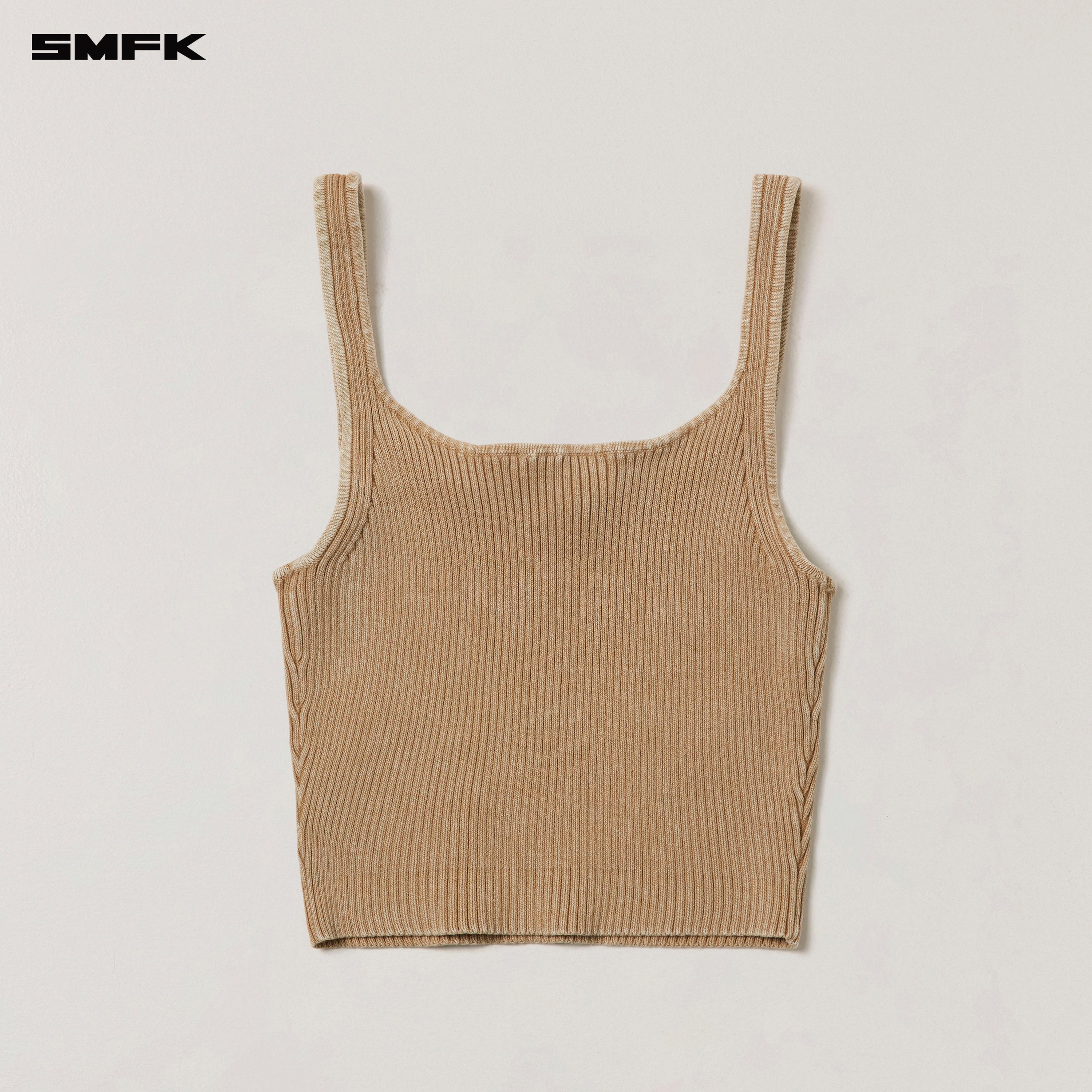 VINTAGE-SAVAGE KNIT TANK/STONE WASH VANISH SAND