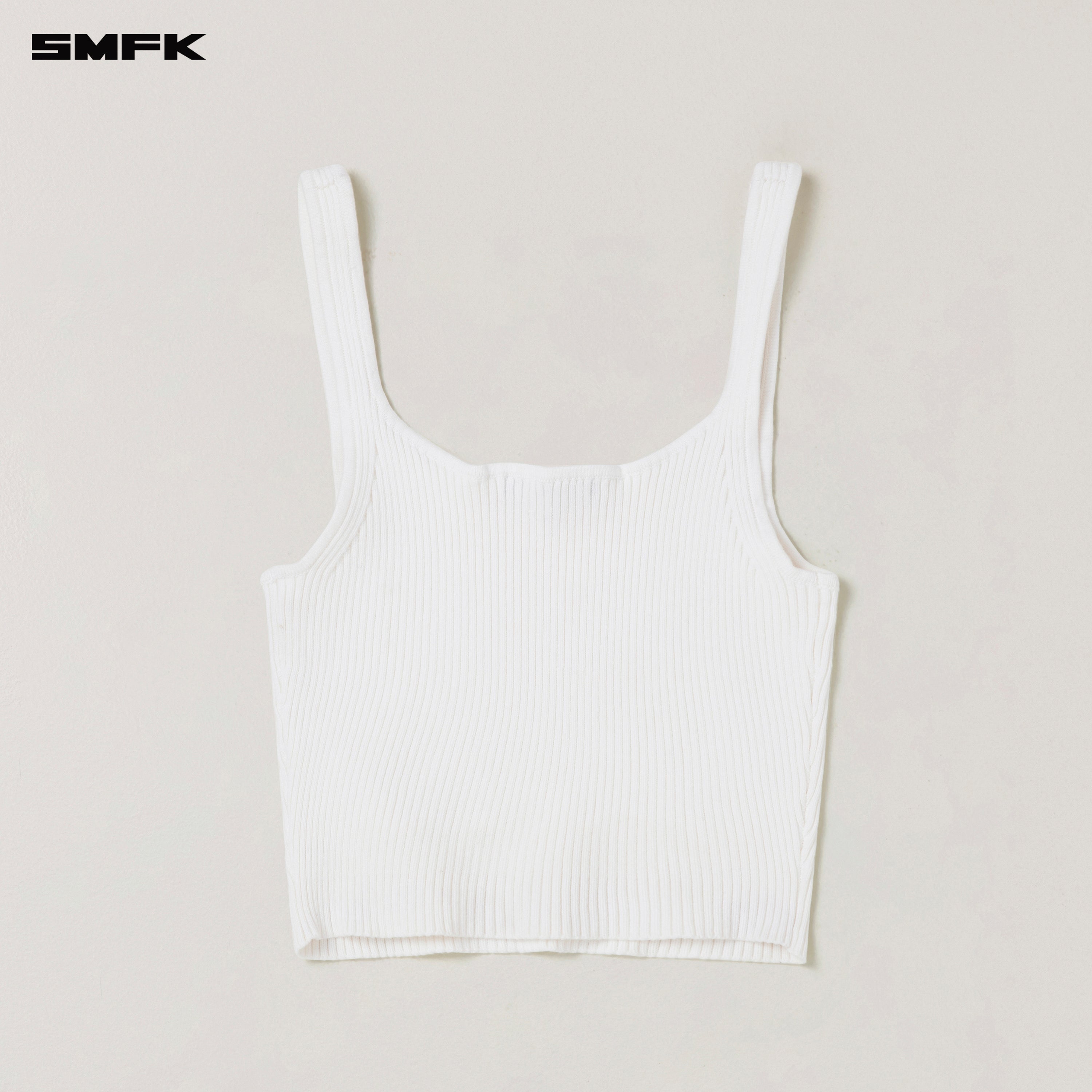 VINTAGE-SAVAGE KNIT TANK/STONE WASH VANISH WHITE