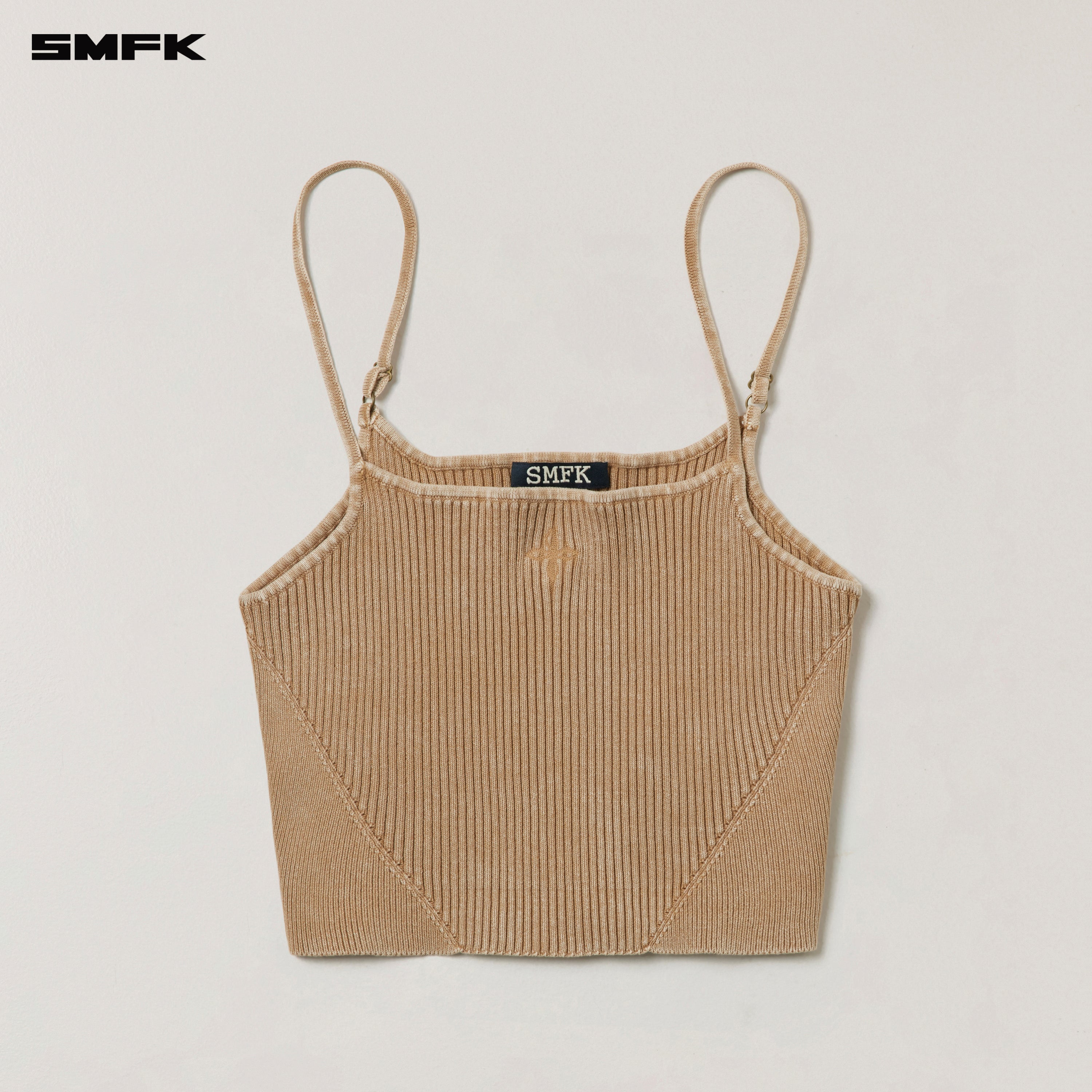 VINTAGE-SAVAGE KNIT CAMISOLE/STONE WASH VANISH SAND