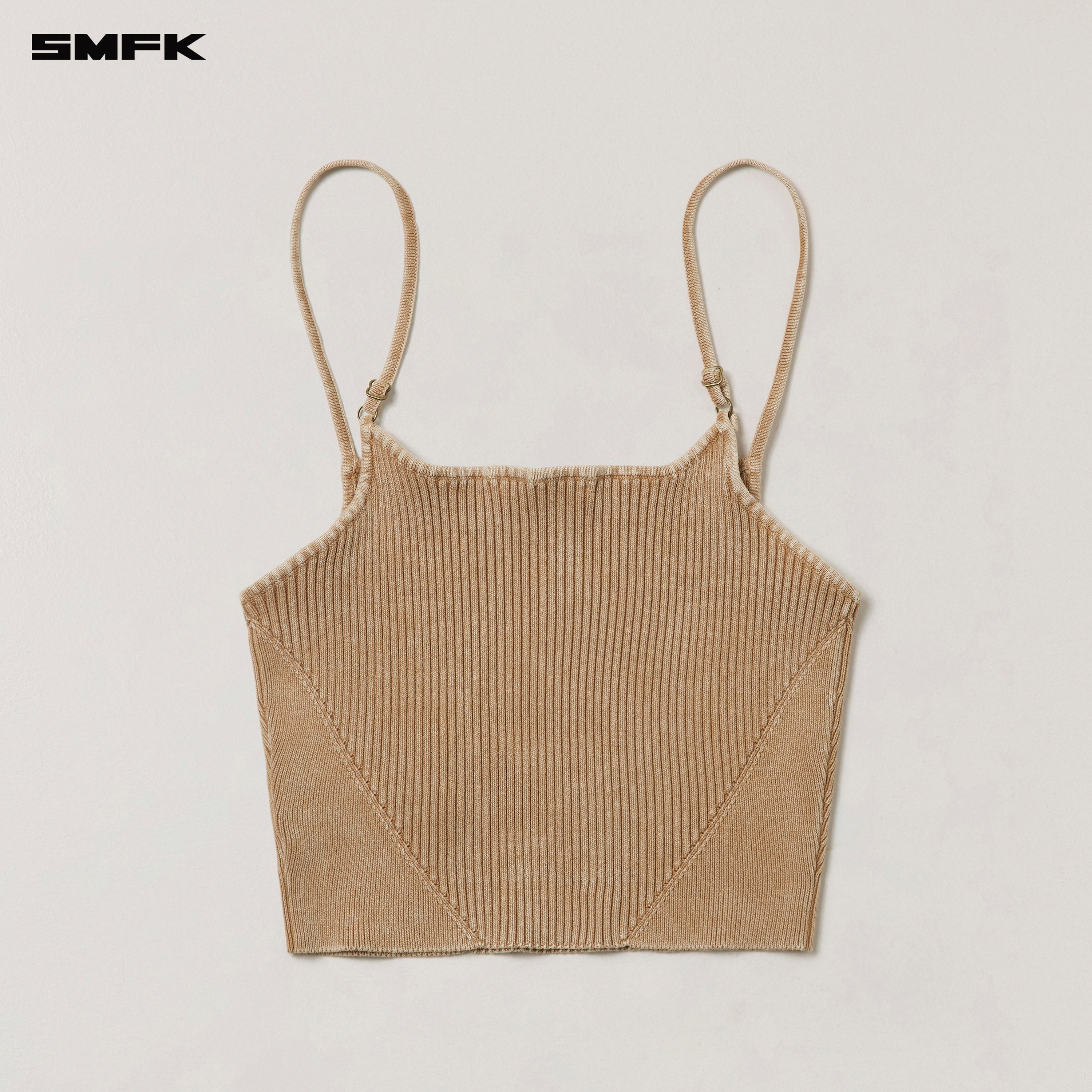 VINTAGE-SAVAGE KNIT CAMISOLE/STONE WASH VANISH SAND