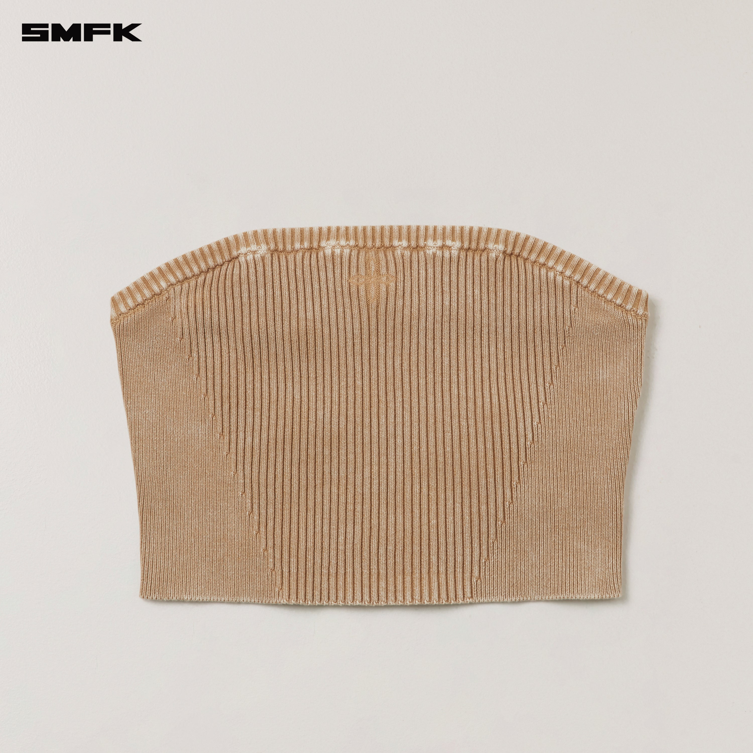 VINTAGE-SAVAGE KNIT BUSTIER/STONE WASH VANISH SAND