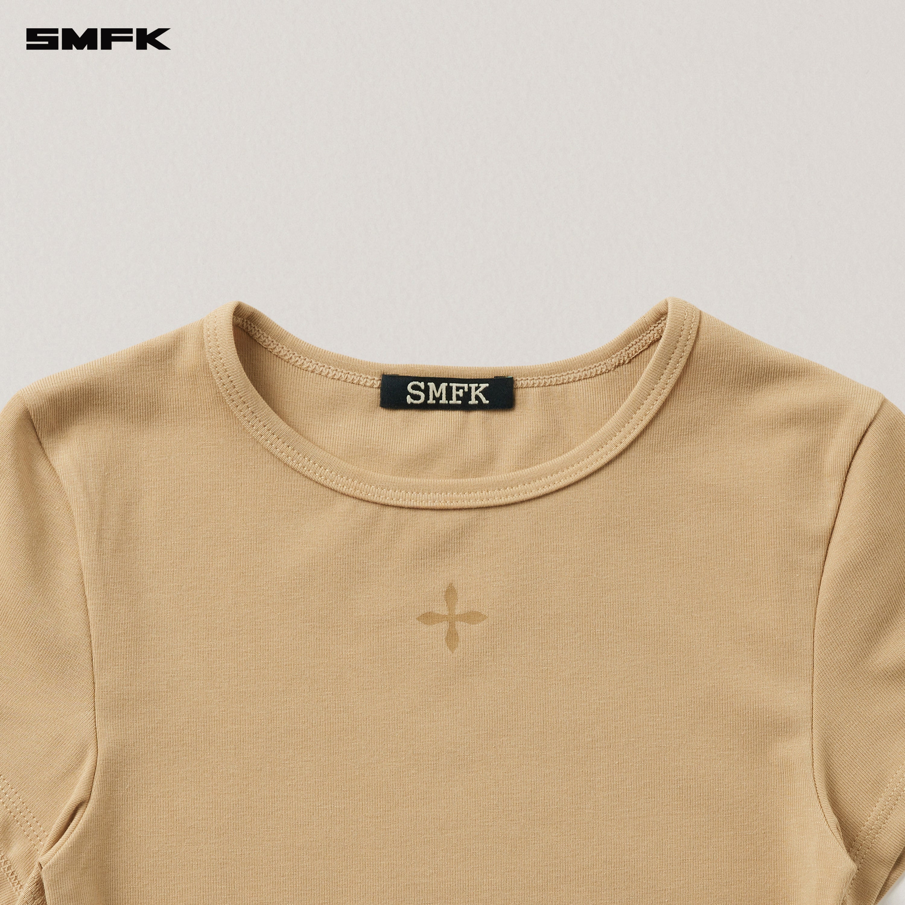 VINTAGE STORM FADE BODY TEE SAND