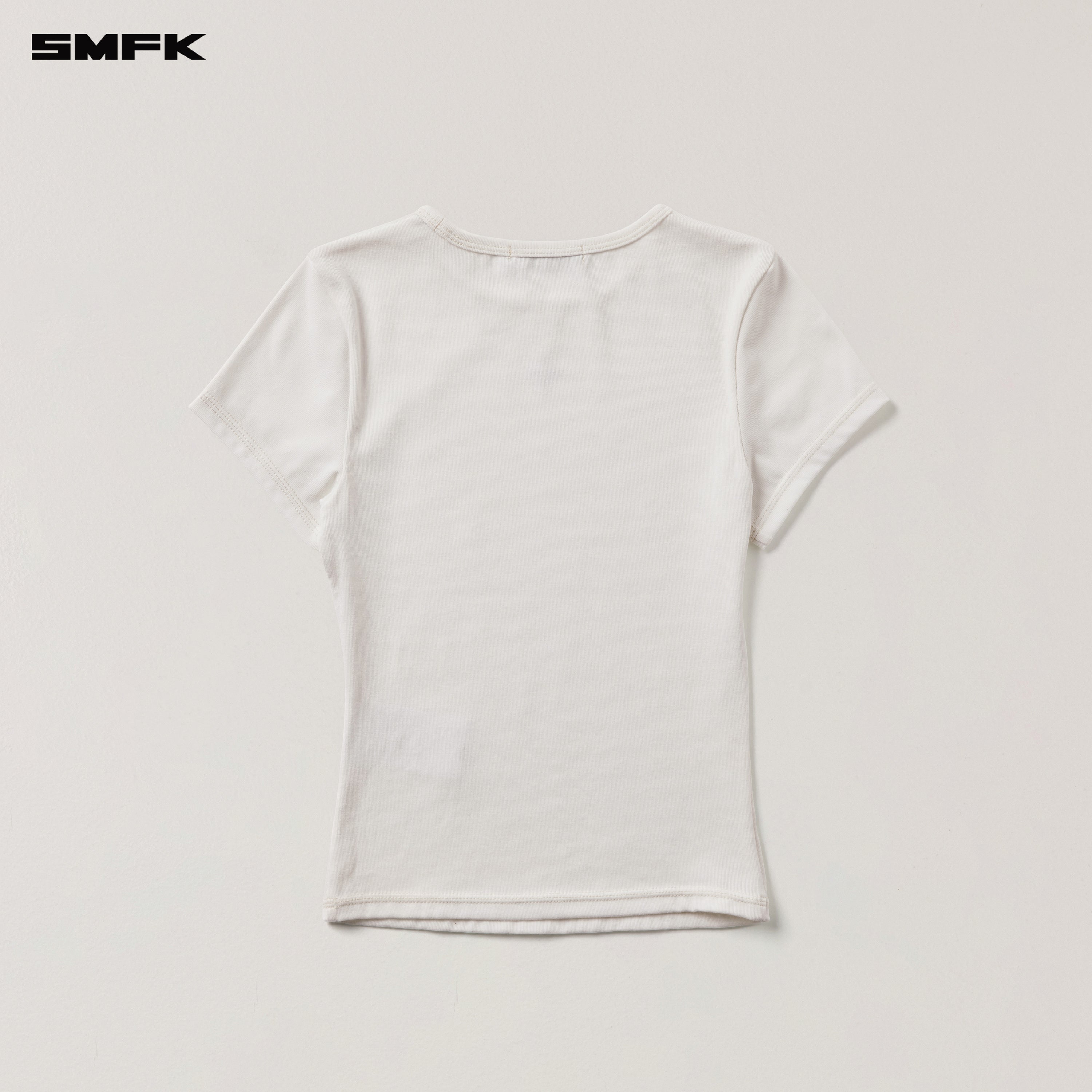 VINTAGE STORM FADE BODY TEE SNOW MOUNTAIN WHITE