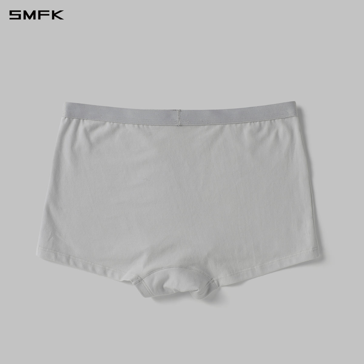 POISE FLAT SPORTS UNDERPANTS-2P/COMBED COTTON+SPANDEX MOONLIGHT WHITE