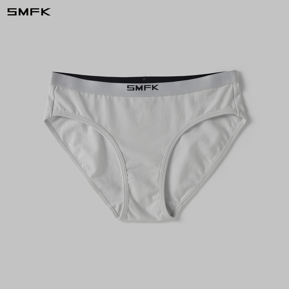 POISE TRIANGLE SPORTS UNDERPANTS-2P/COMBED COTTON+SPANDEX MOONLIGHT WHITE