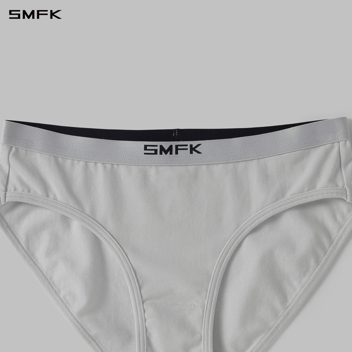POISE TRIANGLE SPORTS UNDERPANTS-2P/COMBED COTTON+SPANDEX MOONLIGHT WHITE