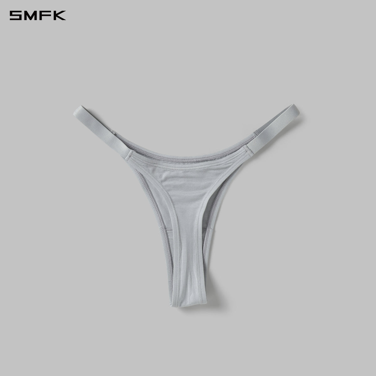 POISE THONG SPORTS UNDERPANTS-2P/LENZING TENCEL+LENZING MODAL GLACIER GREY