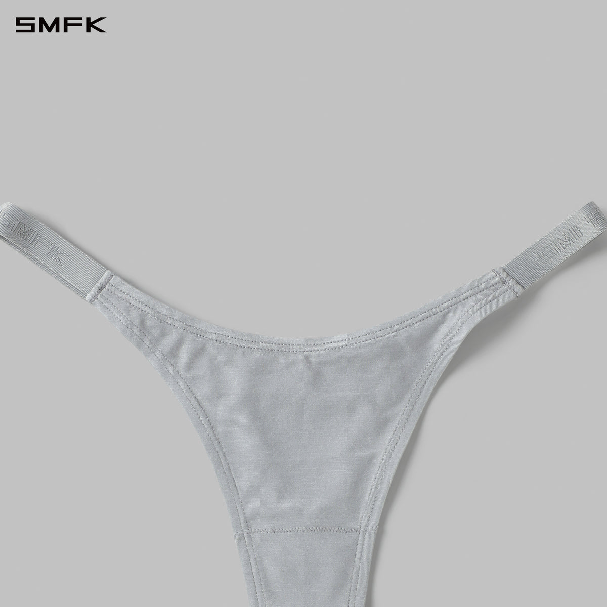 POISE THONG SPORTS UNDERPANTS-2P/LENZING TENCEL+LENZING MODAL GLACIER GREY