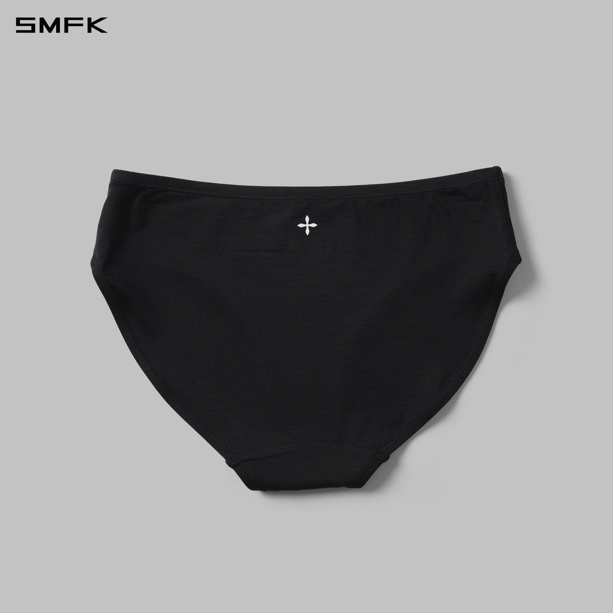 POISE TRIANGLE-CUT UNDERWEAR-2P/LENZING TENCEL+LENZING MODAL WILD BLACK