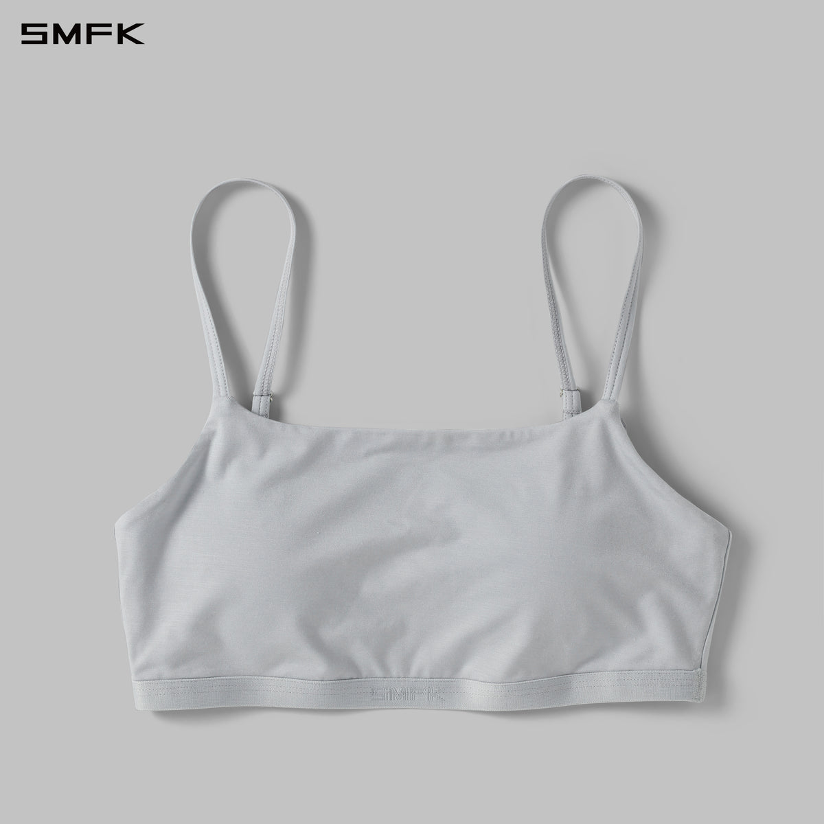 POISE STRAPLESS SPORTS BRALETTE WITH PADDING /LENZING TENCEL+LENZING MODAL GLACIER GREY