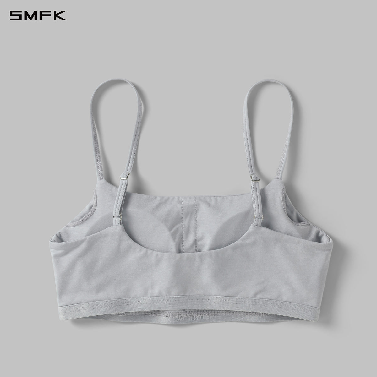 POISE STRAPLESS SPORTS BRALETTE WITH PADDING /LENZING TENCEL+LENZING MODAL GLACIER GREY