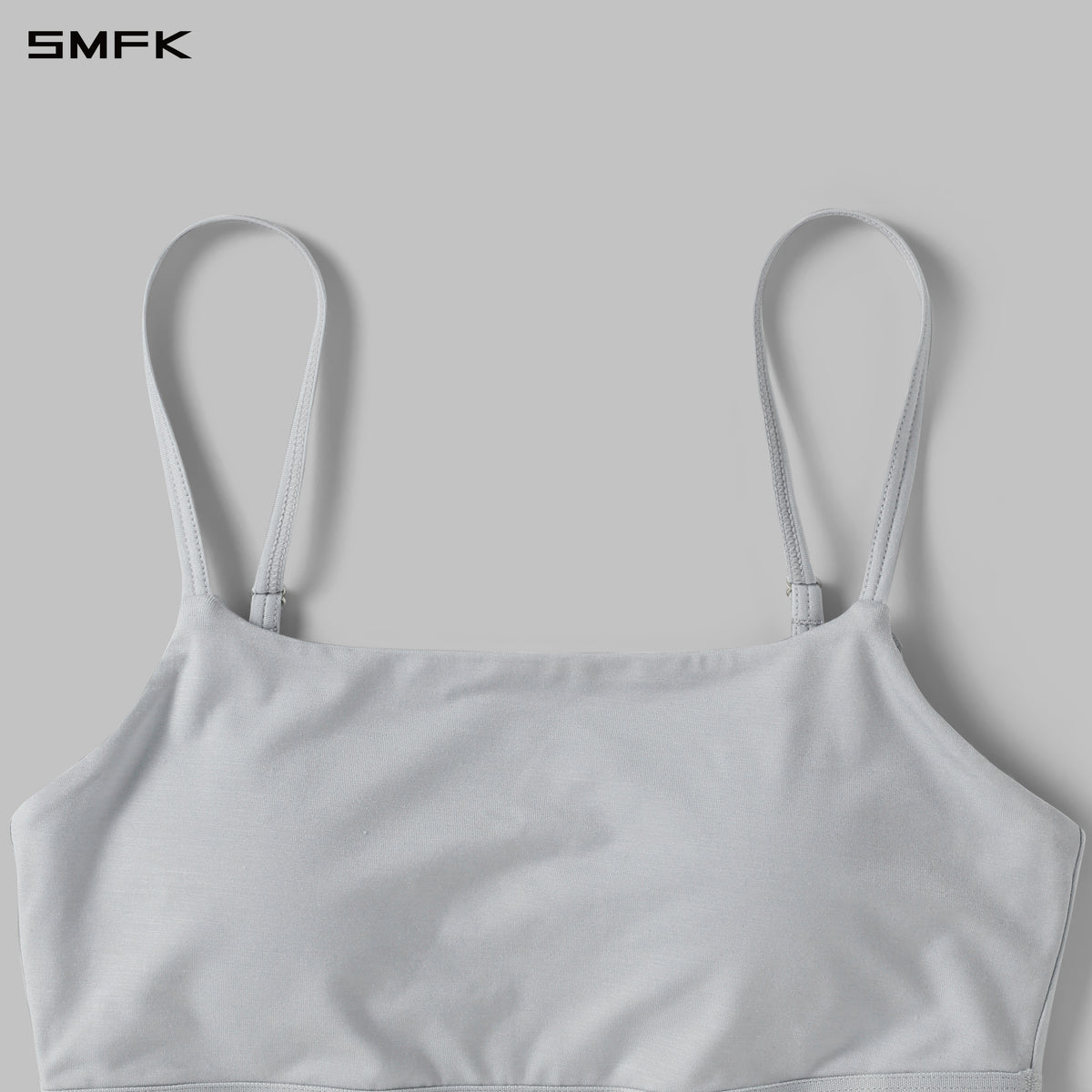 POISE STRAPLESS SPORTS BRALETTE WITH PADDING /LENZING TENCEL+LENZING MODAL GLACIER GREY