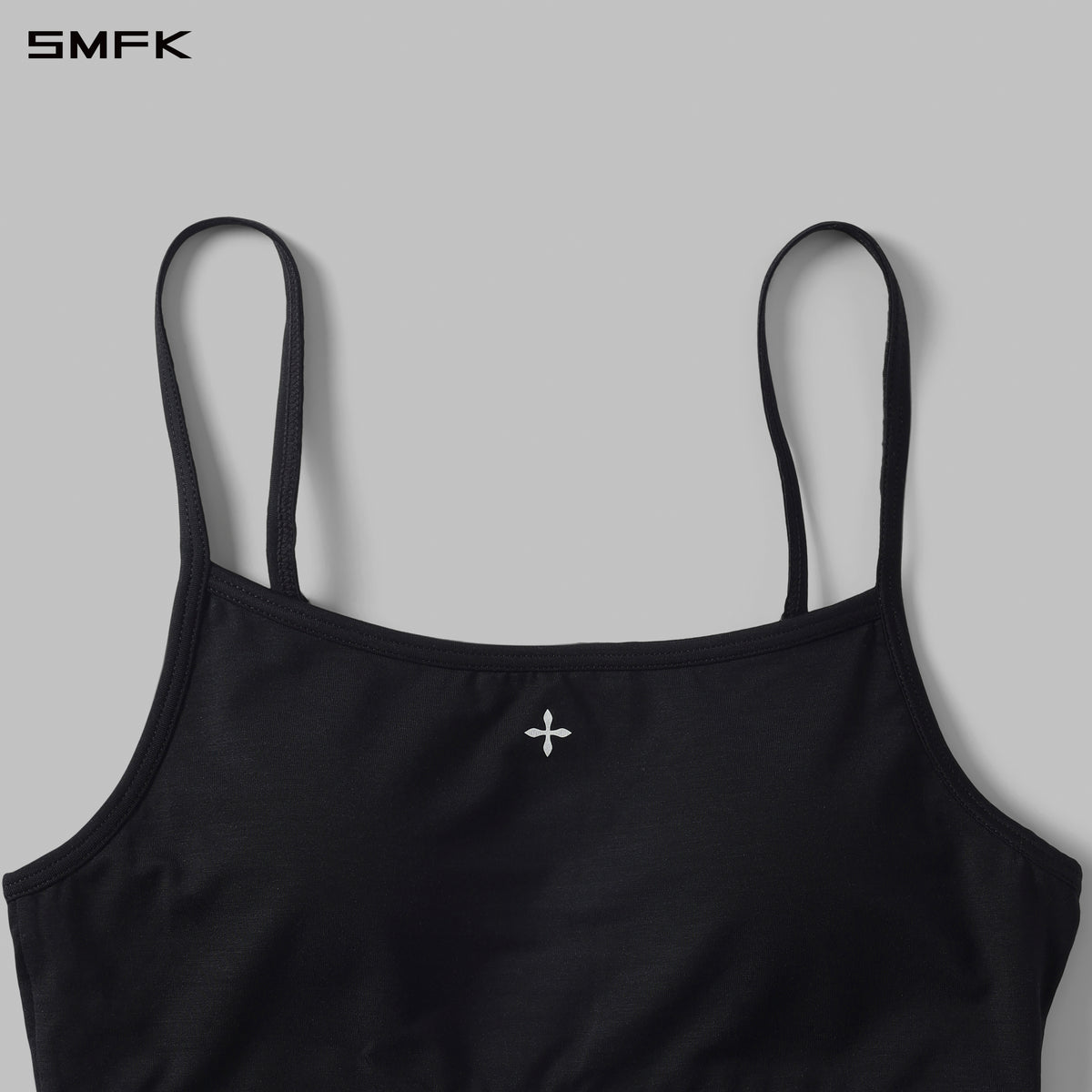 POISE STRAIGHT NECK CROPPED BRALETTE WITH PADDING/LENZING TENCEL+LENZING MODAL WILD BLACK