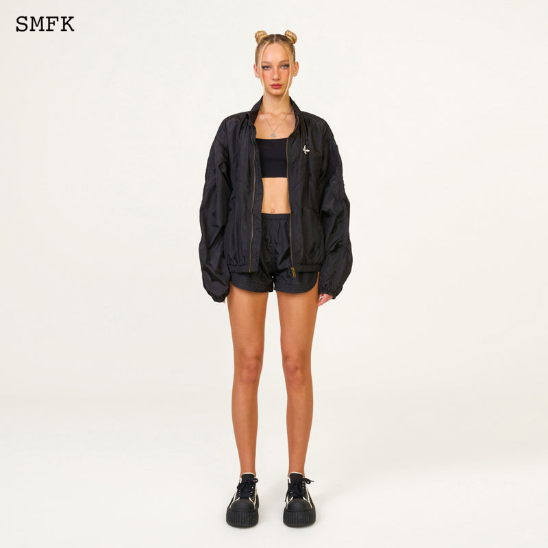 SMFK fashion Shorts Sweatshirt Set