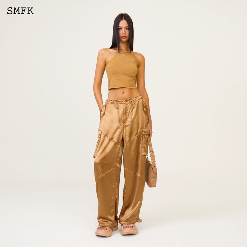 Ancient Myth Golden Snake Cargo Pants - SMFK Official