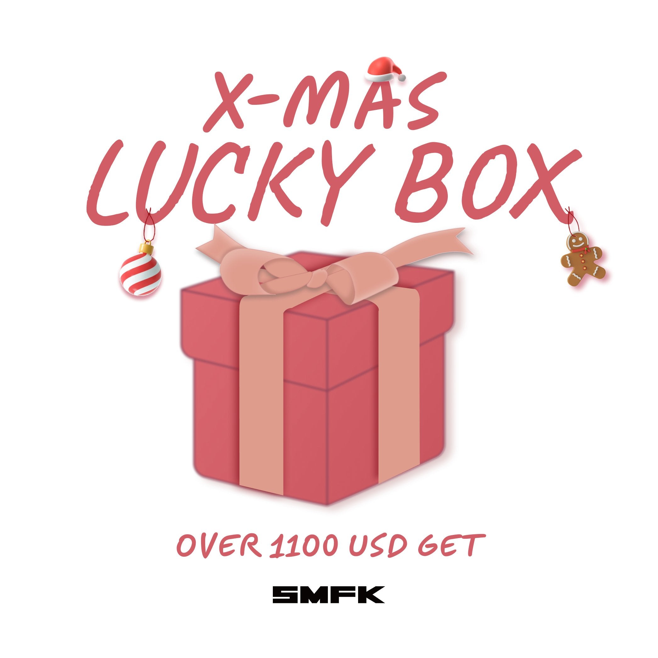 Christmas Free Gift - Lucky Bag x 1 For Spending Over US$1,100 - SMFK Official