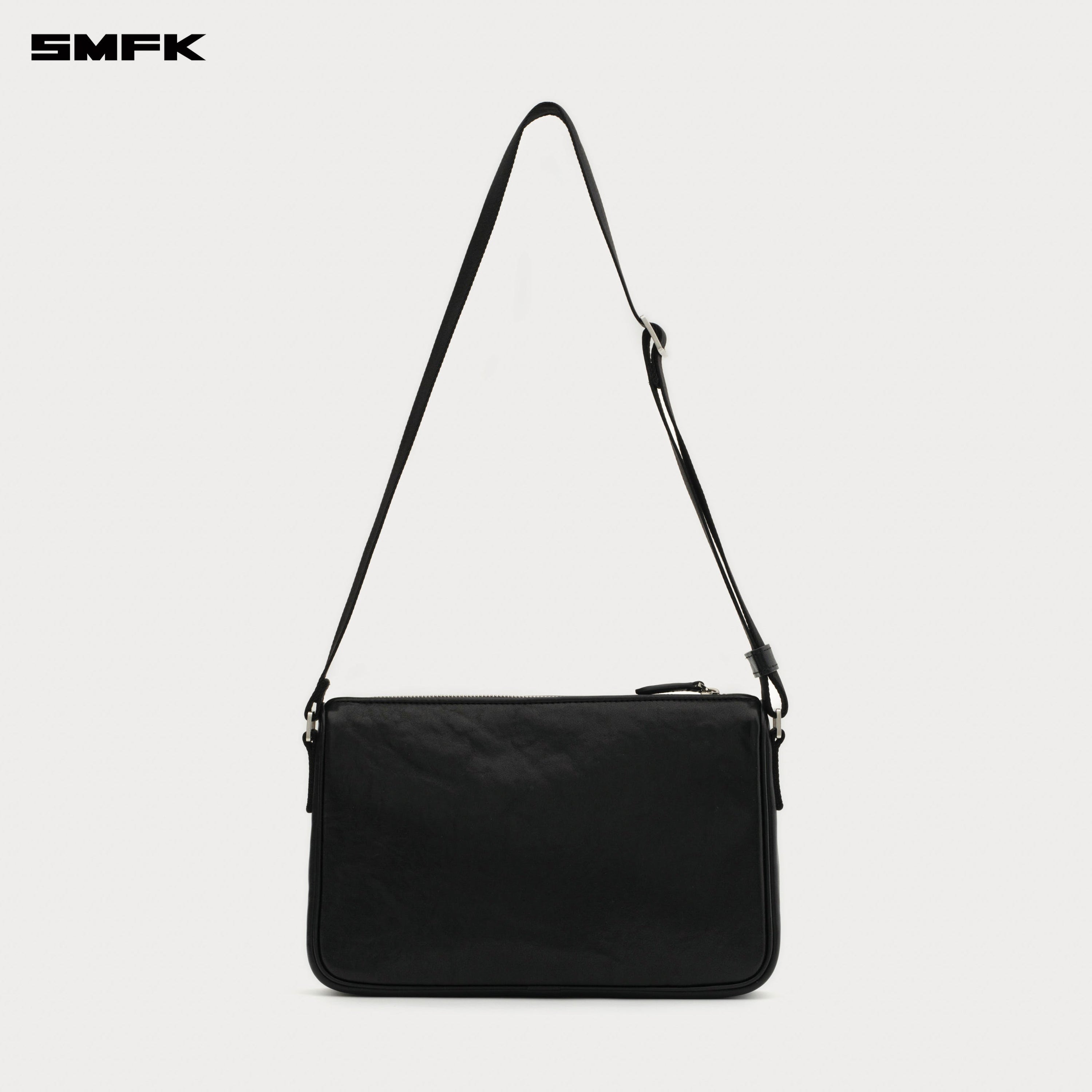 COMPASS BADGE Cross Badge Black Bag (Small) - SMFK Official