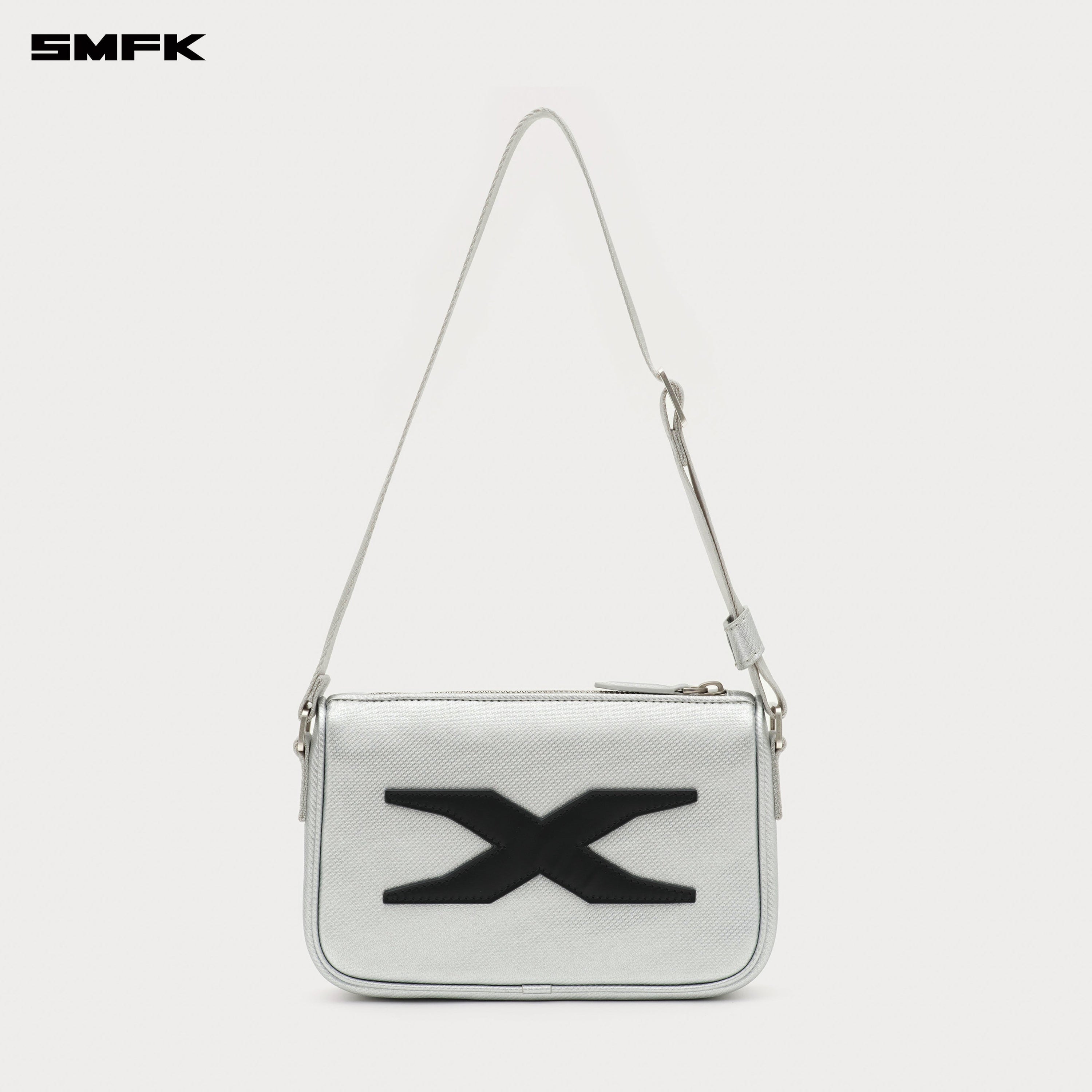 COMPASS BADGE Cross Badge Silver Bag (Small) - SMFK Official