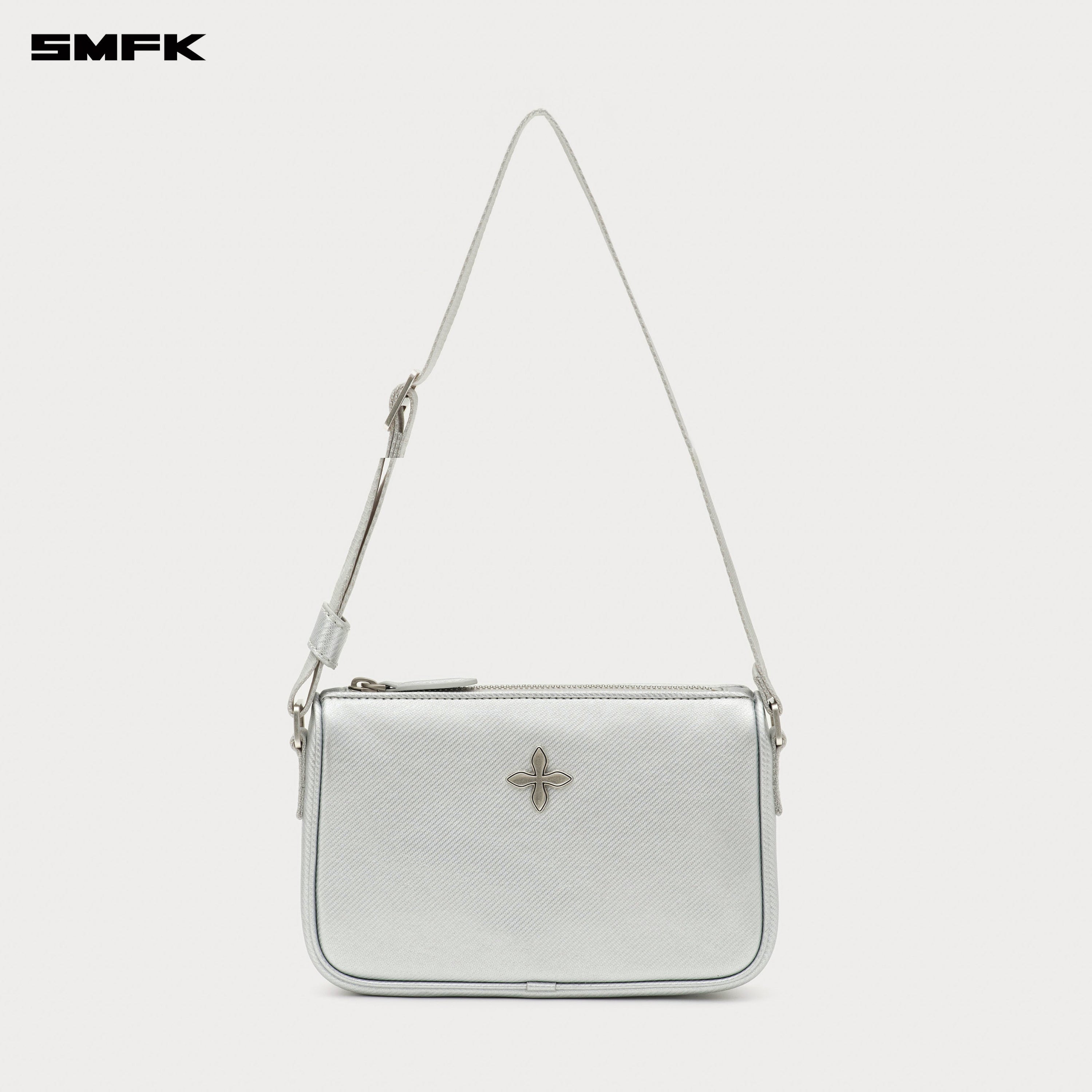 COMPASS BADGE Cross Badge Silver Bag (Small) - SMFK Official