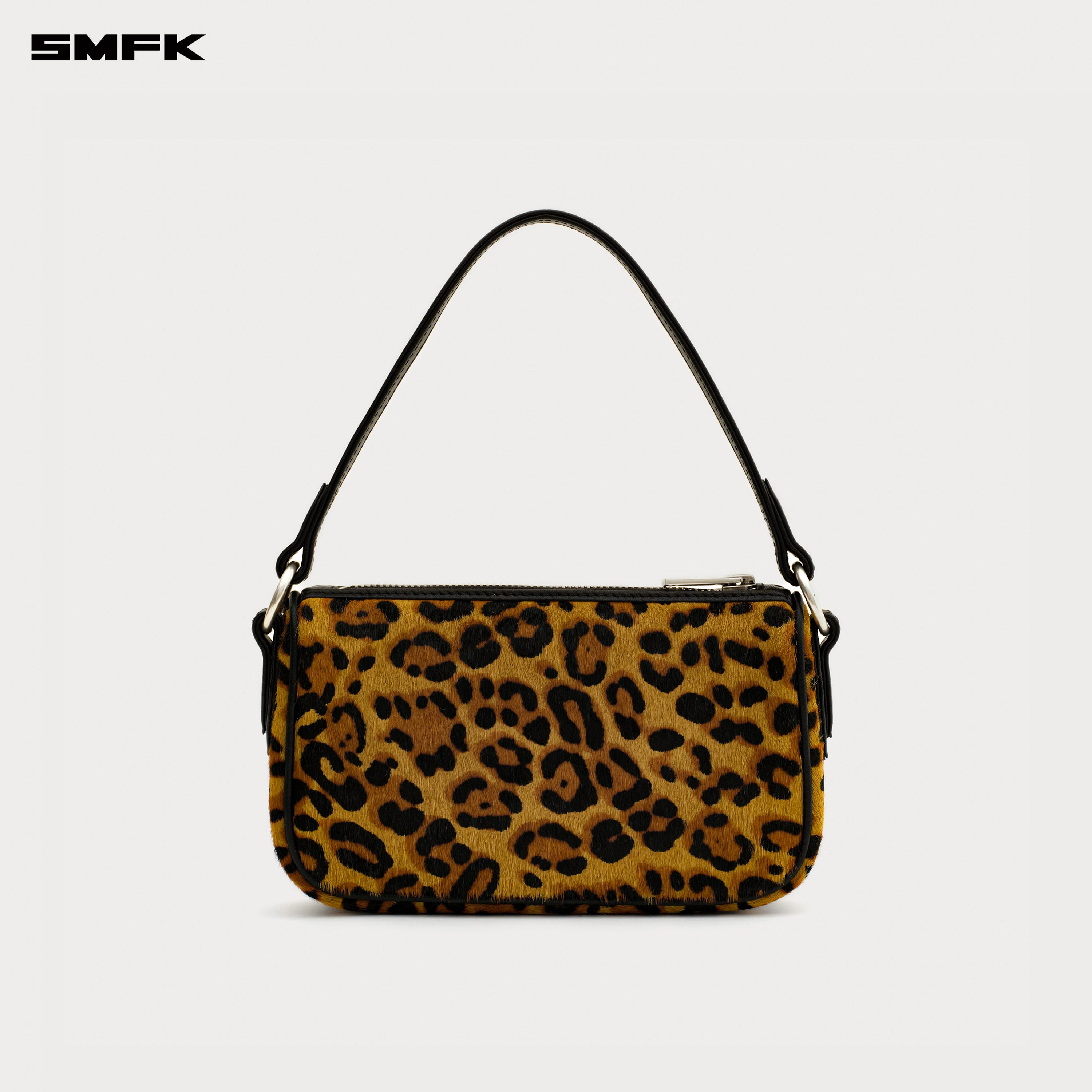 COMPASS BADGE Cross Leopard Bag (Small) - SMFK Official